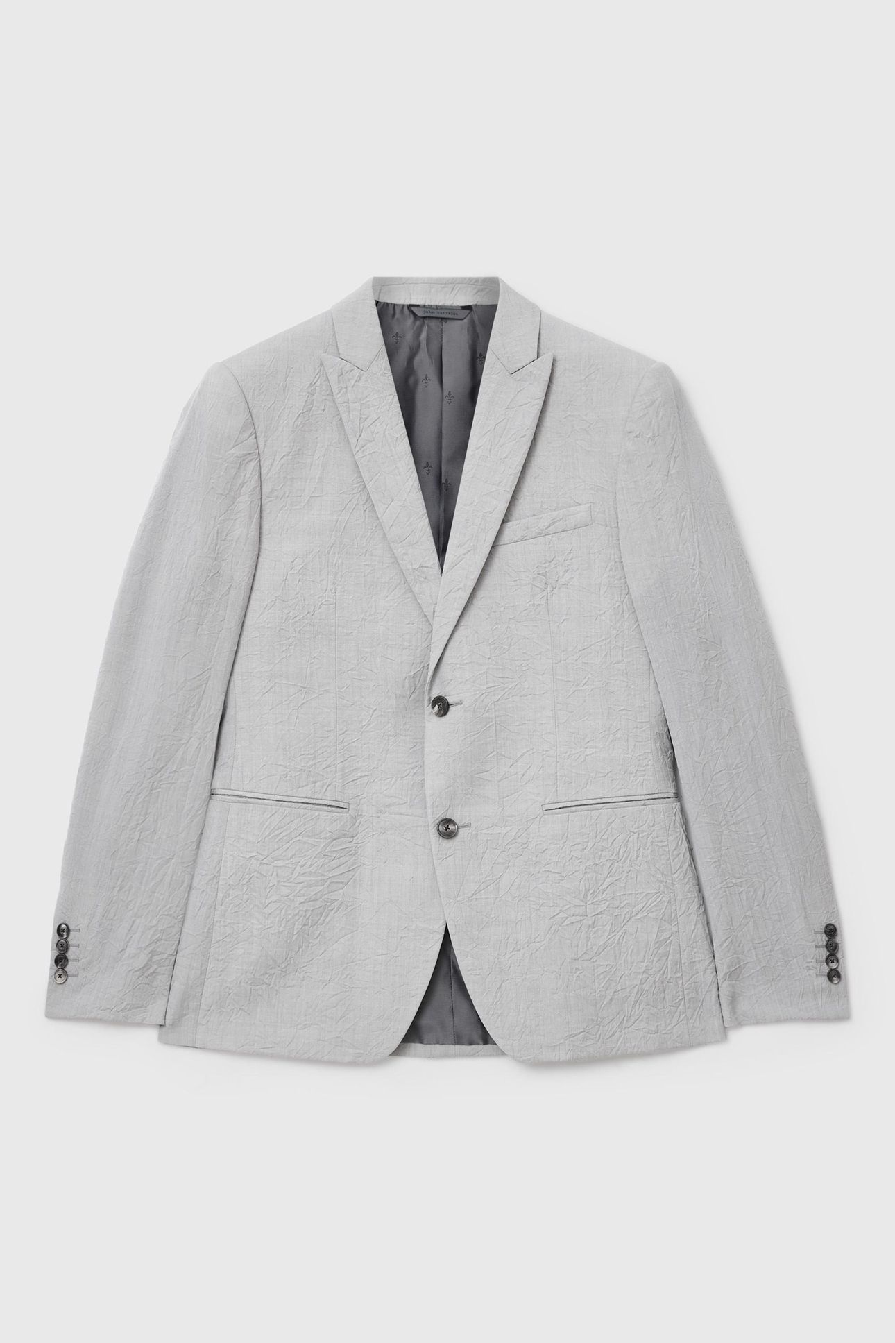 ROMA JACKET - AUSTIN FIT - TWO BUTTON SK ASH 2