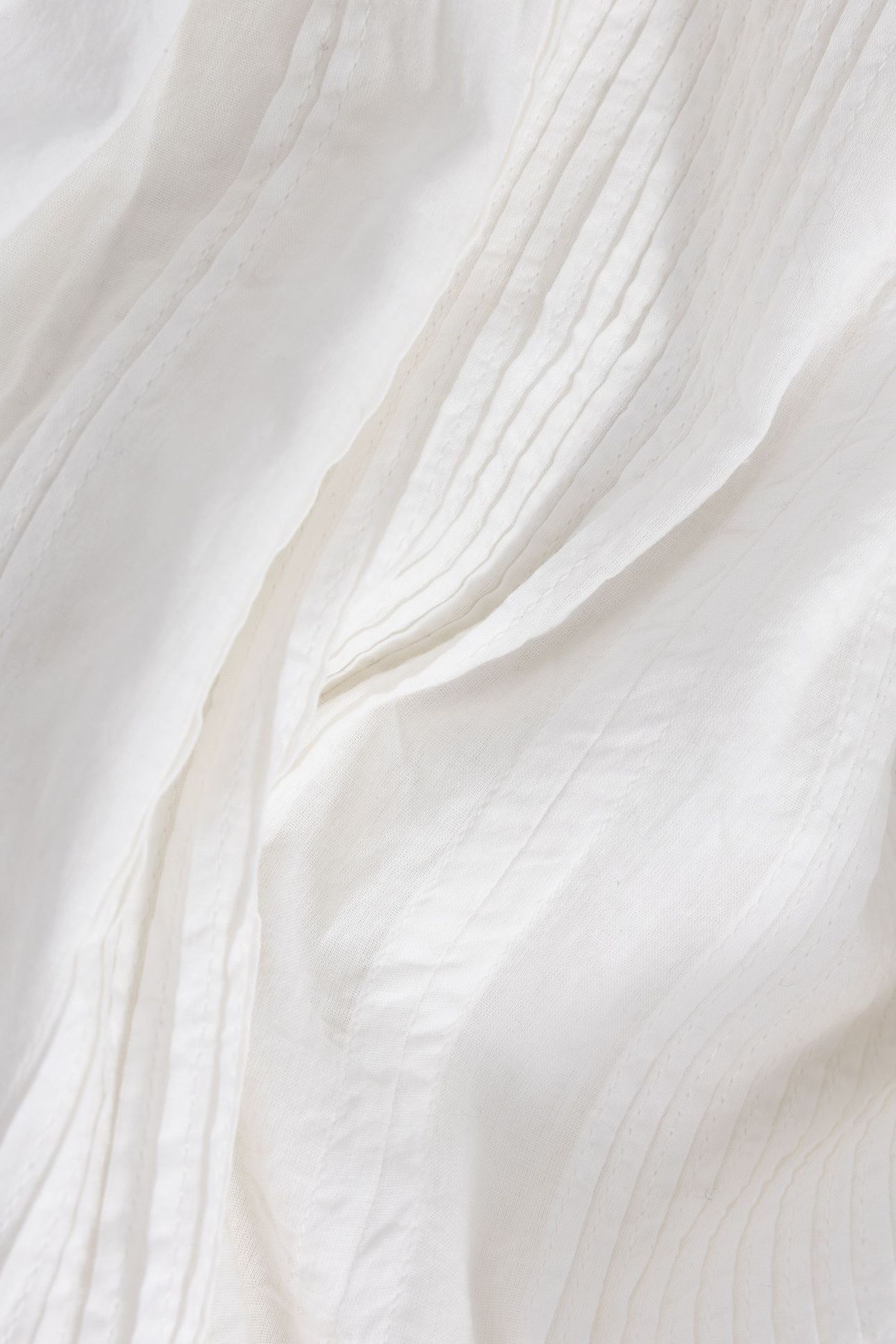 OFF-WHITE ORGANIC COTTON BLOUSE DECORATED WITH PASSEMENTERIE 8