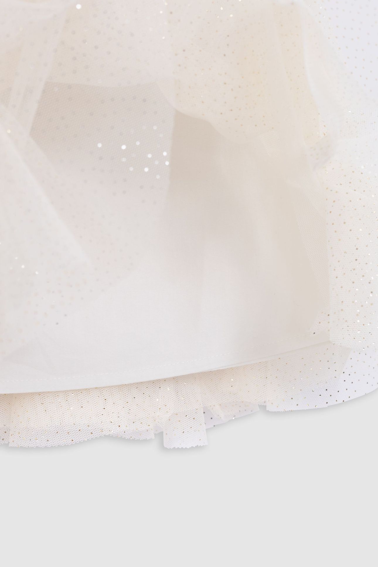 SEQUINED ECRU TUTU SKIRT 5