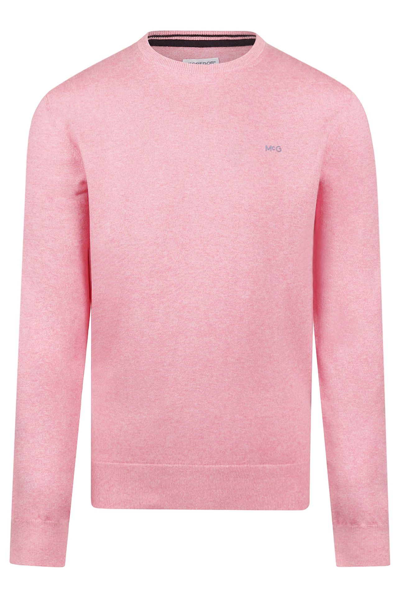 C-NECK SWEATER LIGHT PINK 1