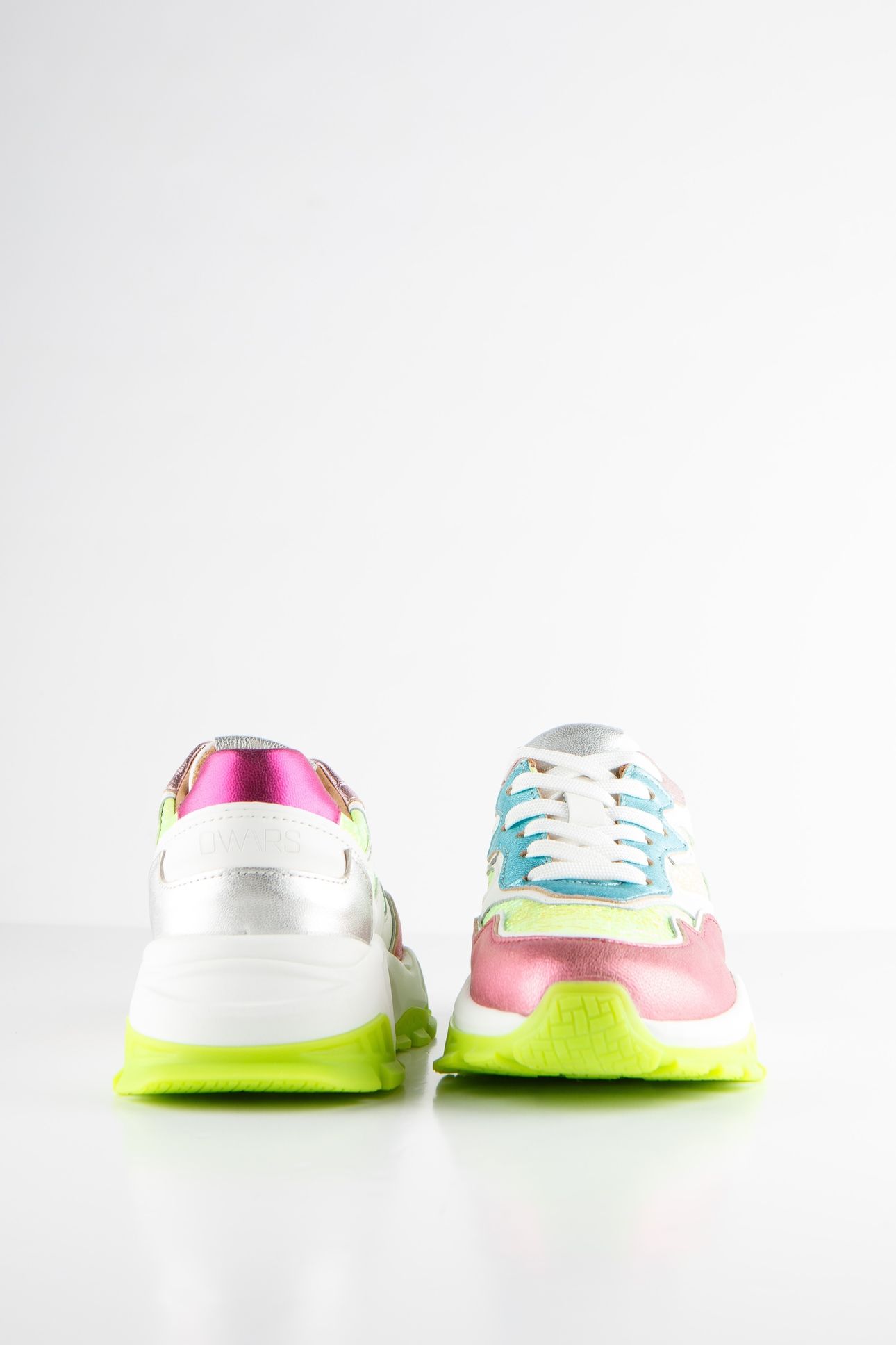 CHESTER SNEAKER GREEN NEON / PINK 4