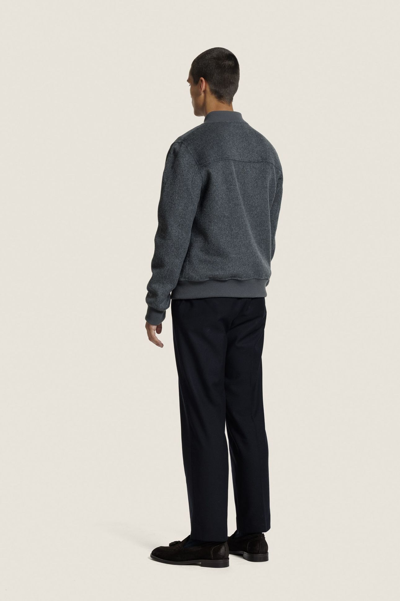 MICK JACKET D GREY MELANGE 2