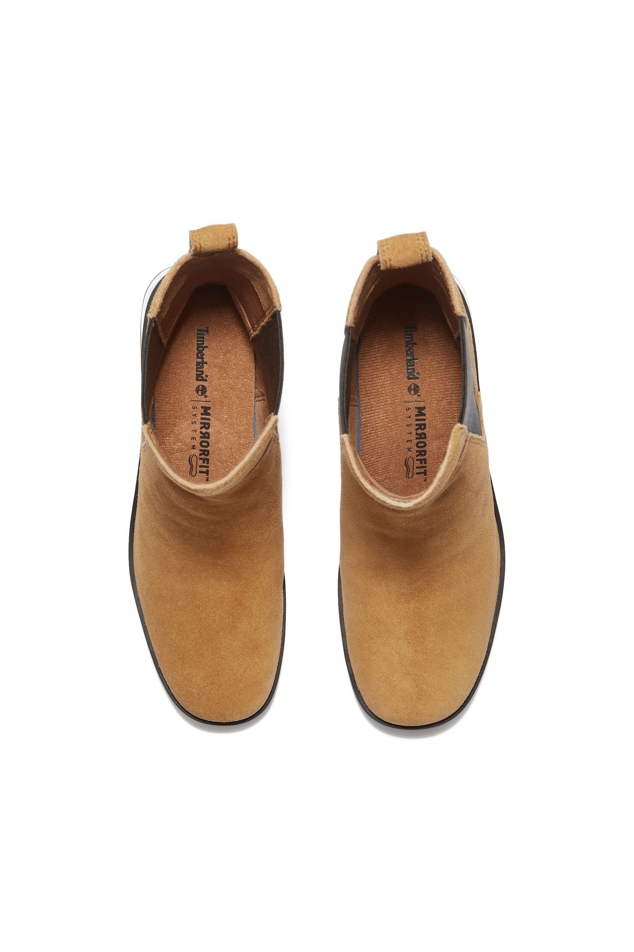 BELLEVAUX MID CHELSEA BOOT MEDIUM BROWN SUEDE 6