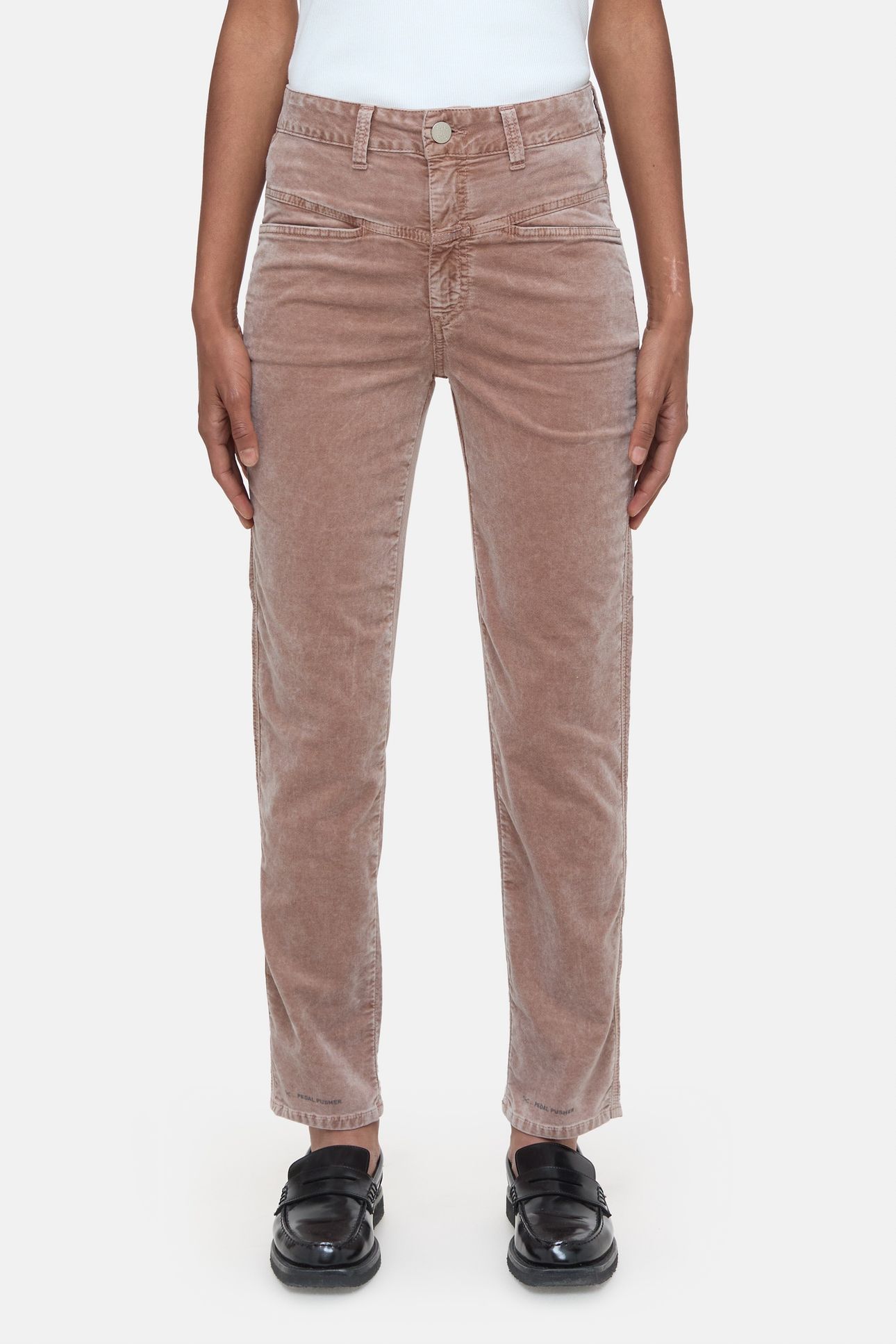 PEDAL PUSHER PANTS BISCOTTI BROWN 1