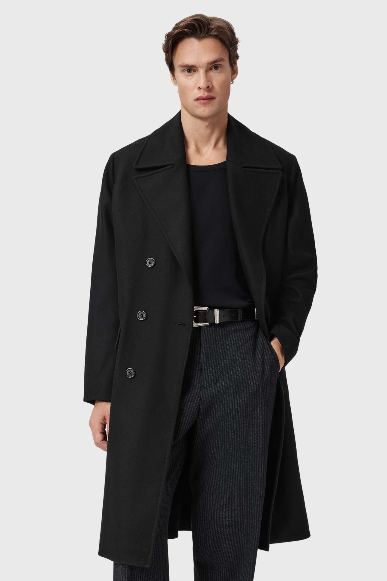 CURRAN COAT BLACK 1