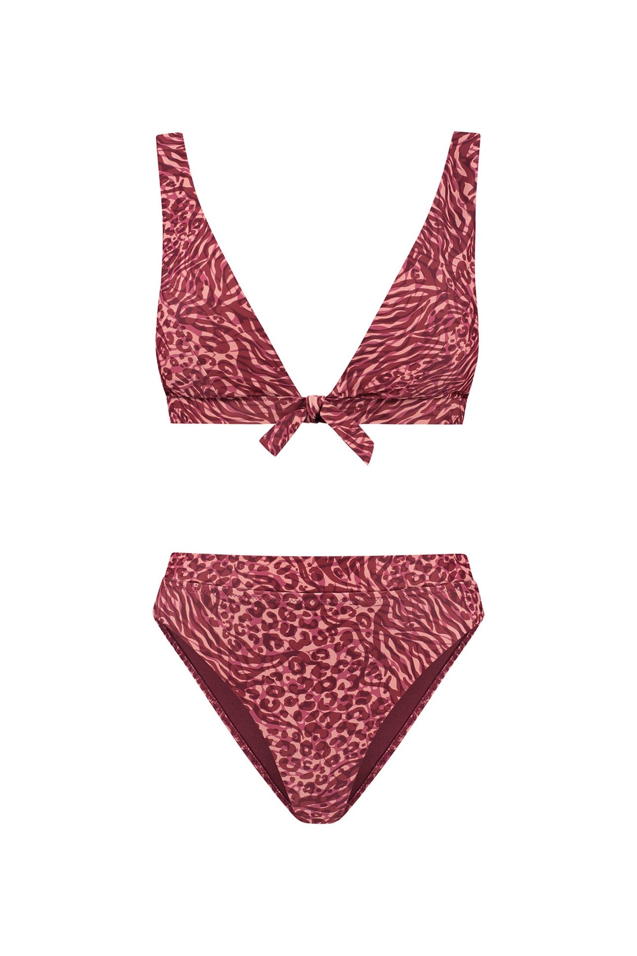 TEDDY BIKINI SET SUMMER SAFARI BLOSSOM PINK LEOPARD 6