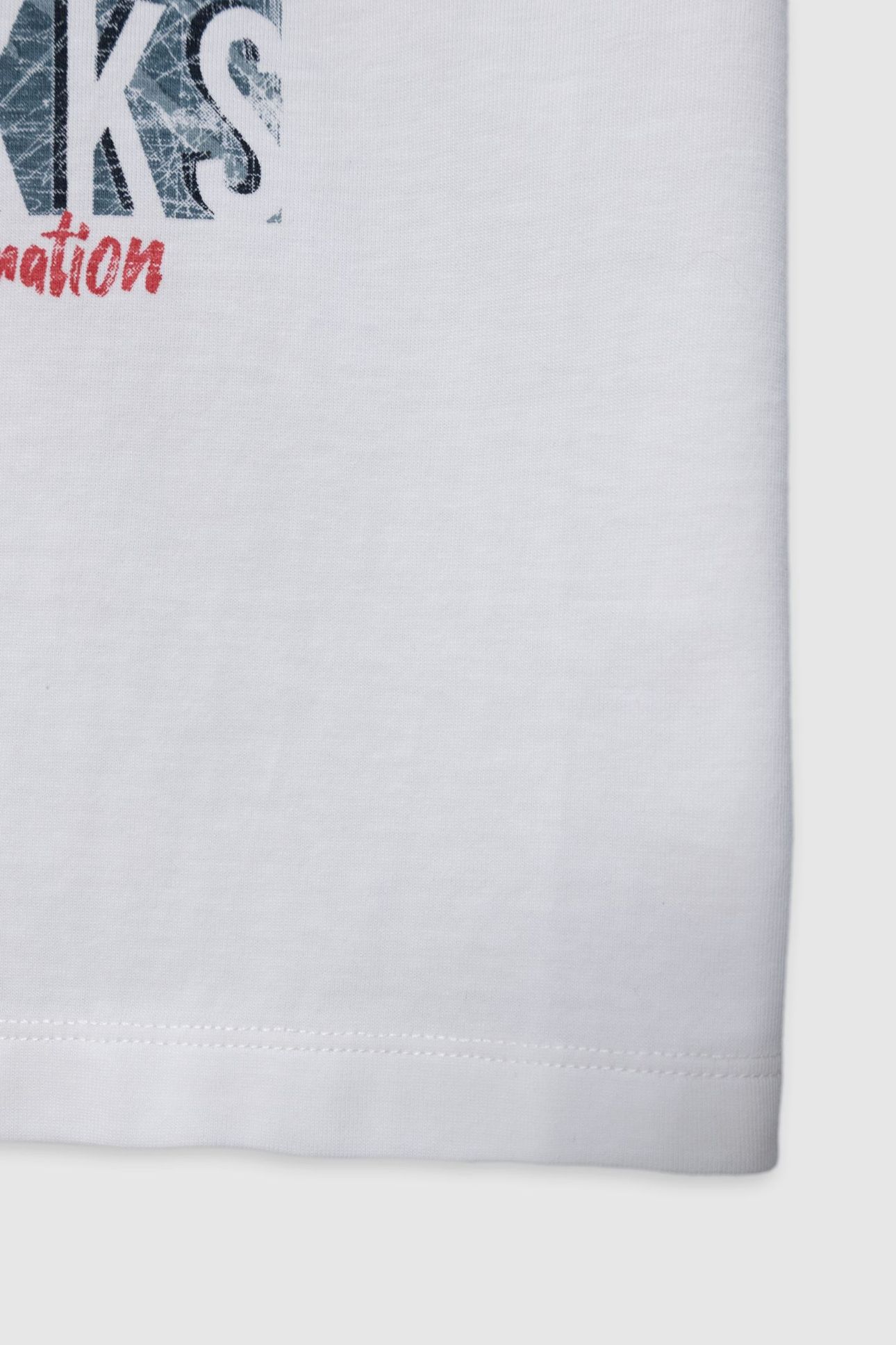 WHITE ORGANIC COTTON PANTHER T-SHIRT 4