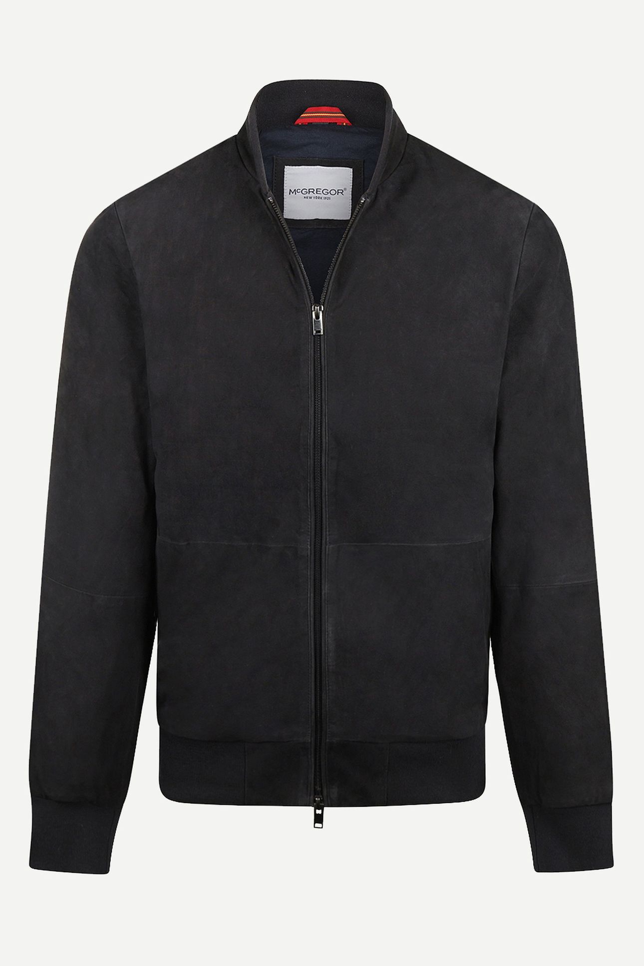 SUEDE BOMBER JACKET NAVY 2
