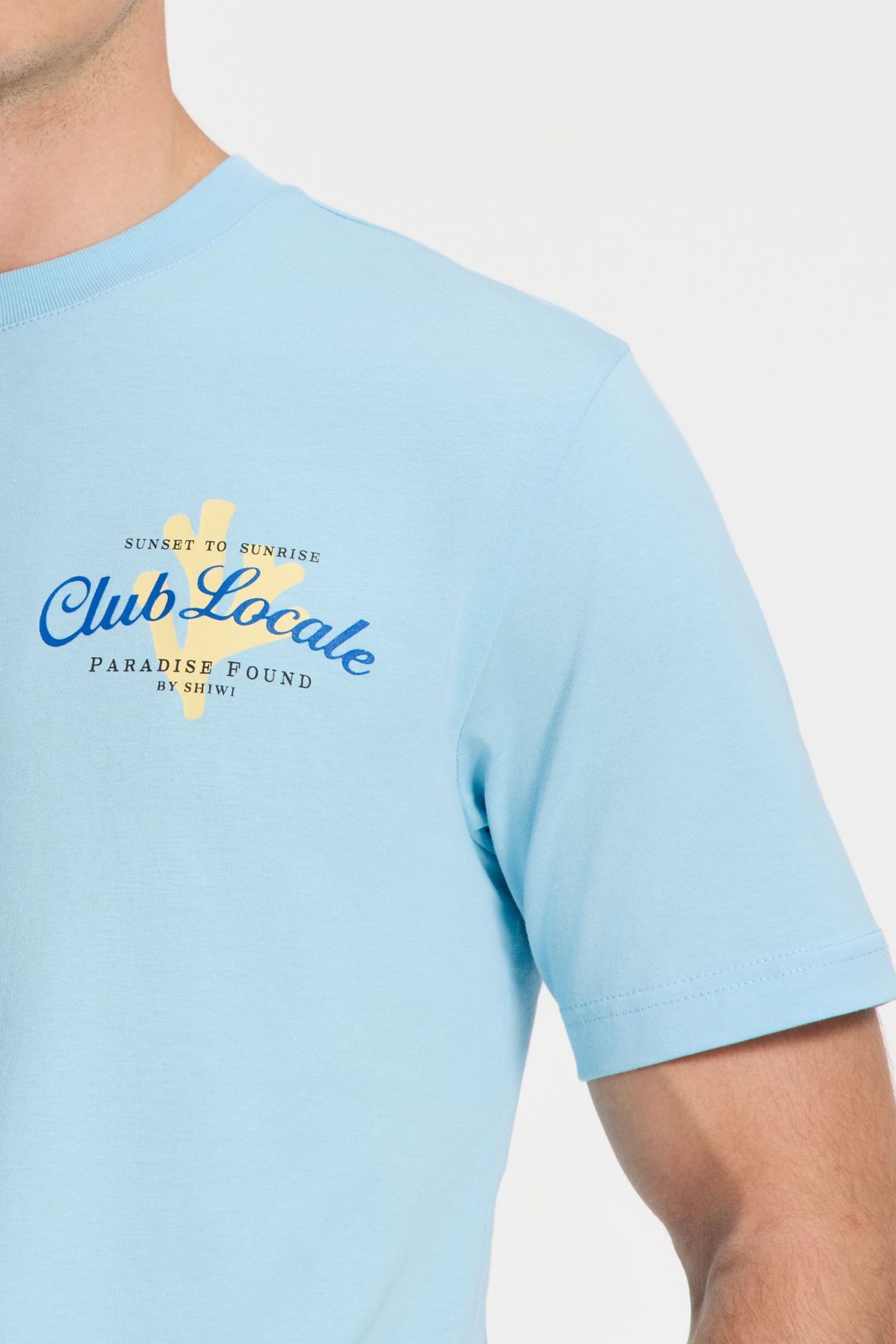 LIAM REGULAR T-SHIRT PARADISE BLUE SKY 6