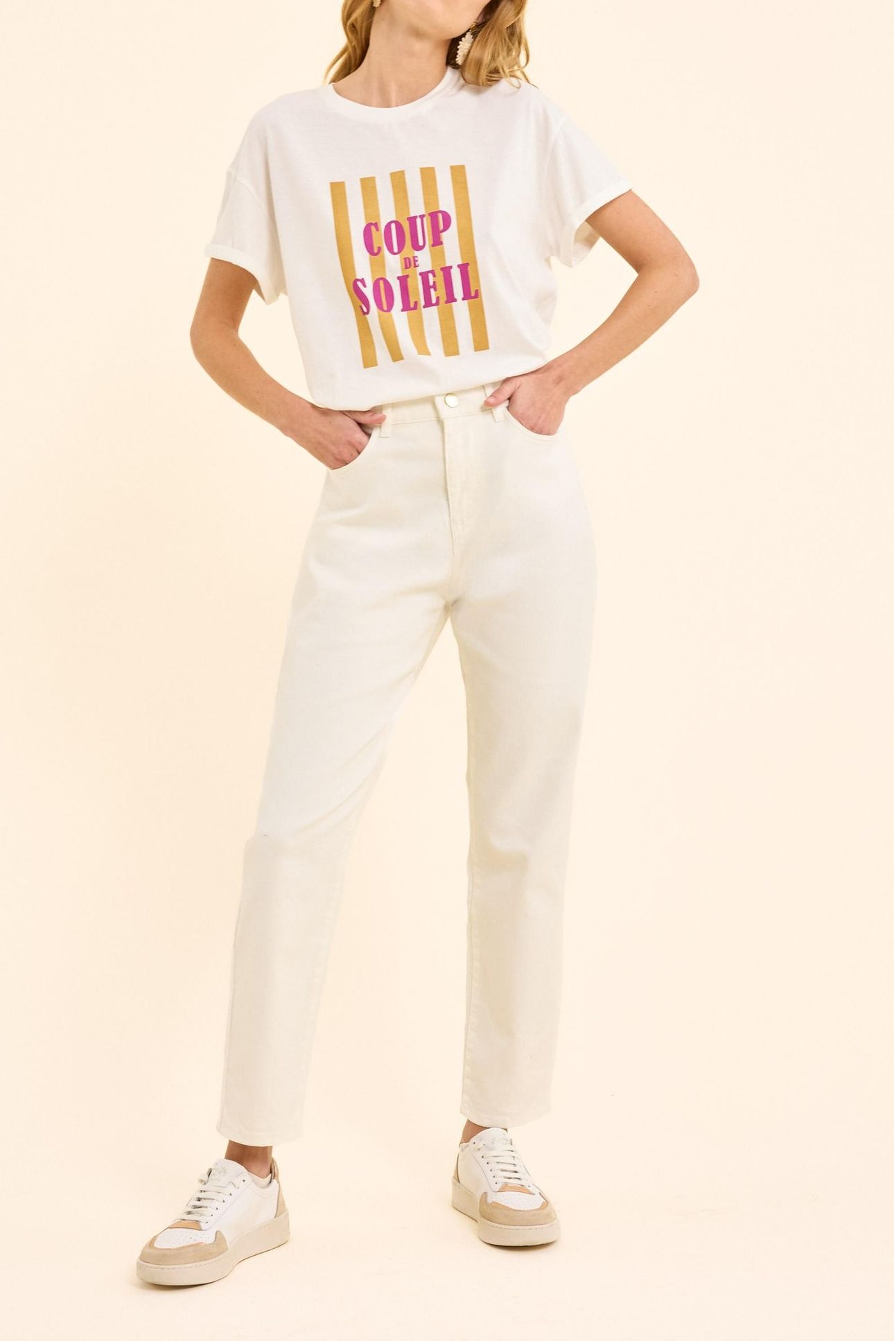 OFF-WHITE BOYFIT JEANS ELISE OFF-WHITE 1