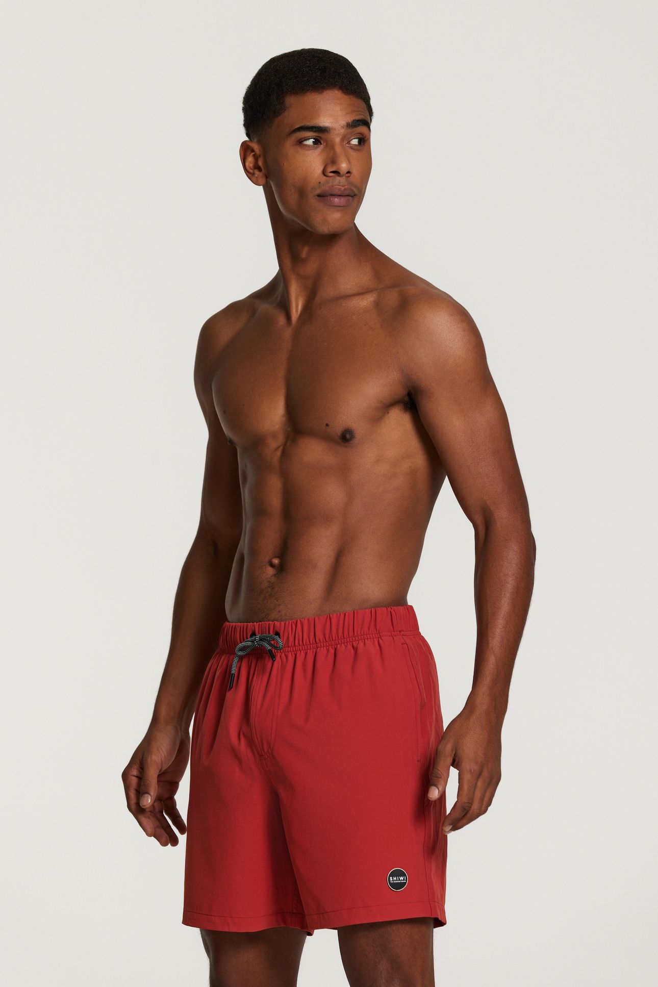 SWIMSHORT EASY MIKE SOLID TANDORI SPICE BROWN 1