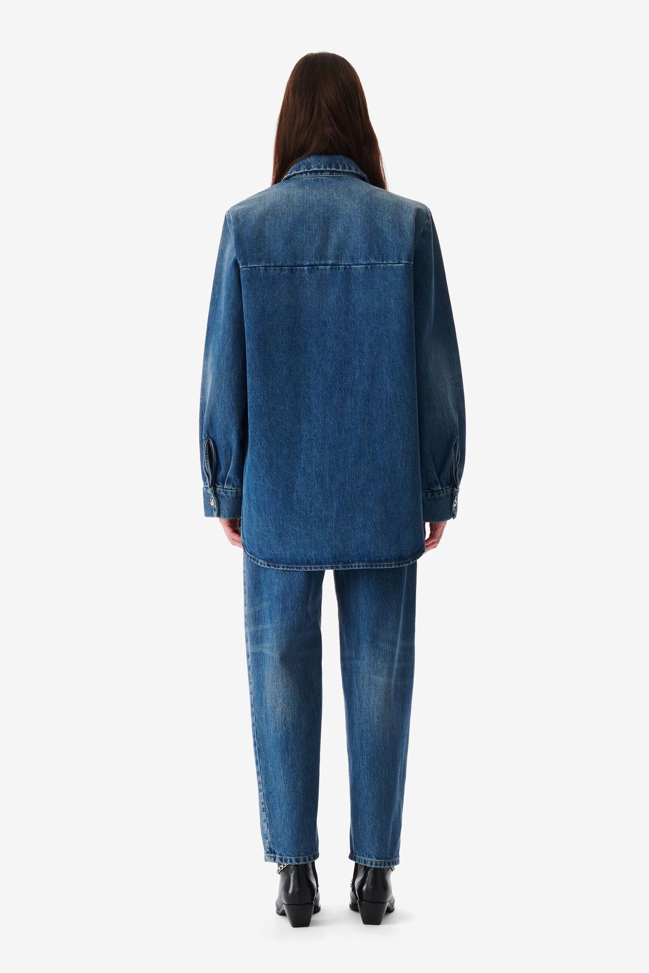 PAMPELO SHIRT MID BLUE USED 2