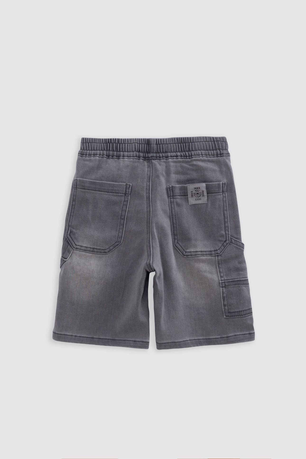 JOGGER LOOSE BERMUDA SHORTS GREY WATERLESS 2
