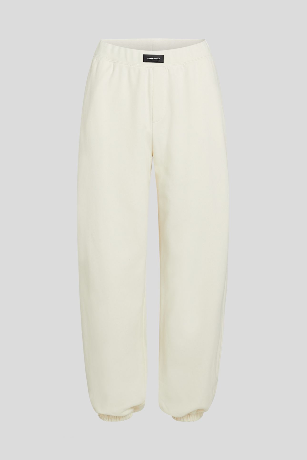IVORY ESSENTIAL LOGO CUFFED JOGGERS 4