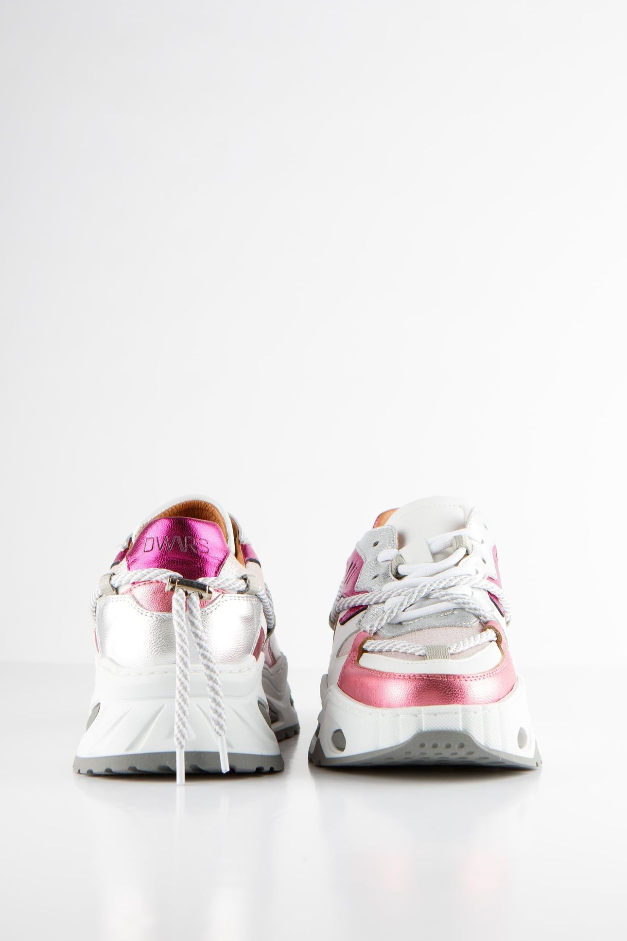 SATURNUS DENIM SNEAKER SILVER / PINK 1