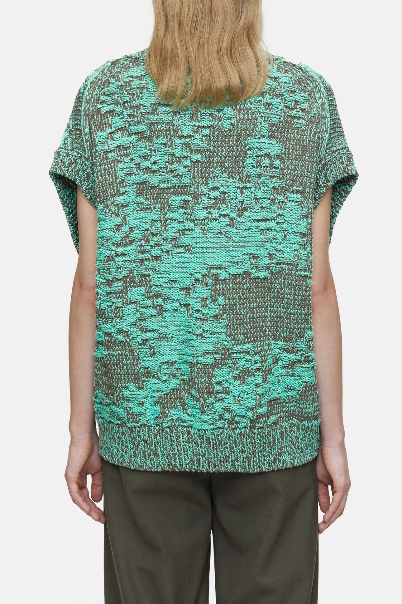 V NECK VEST KNITS GRIND 4
