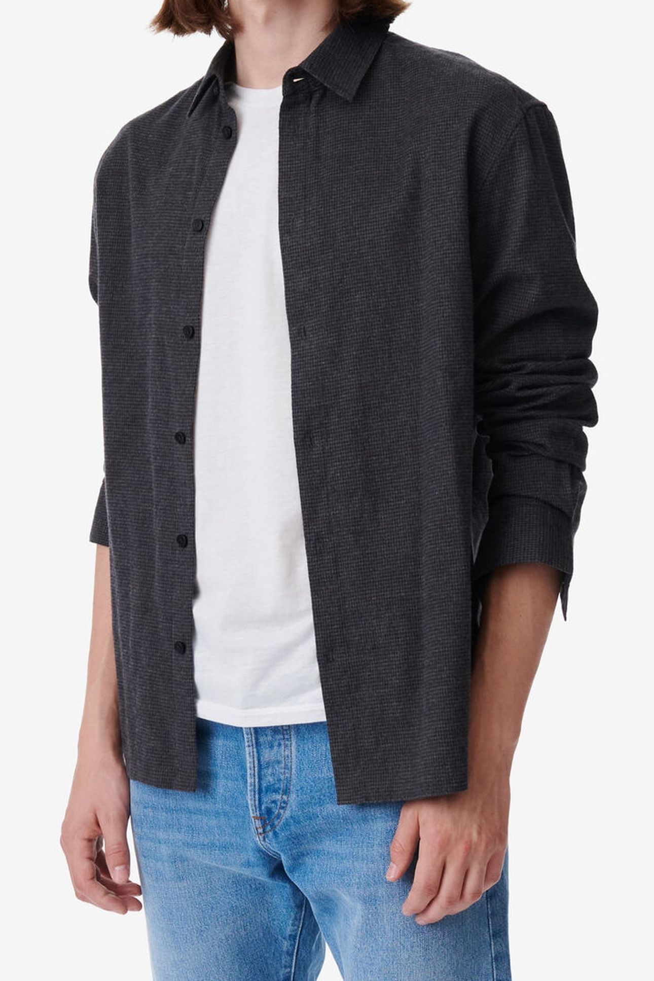 VENUS SHIRT MIXED GREY 1