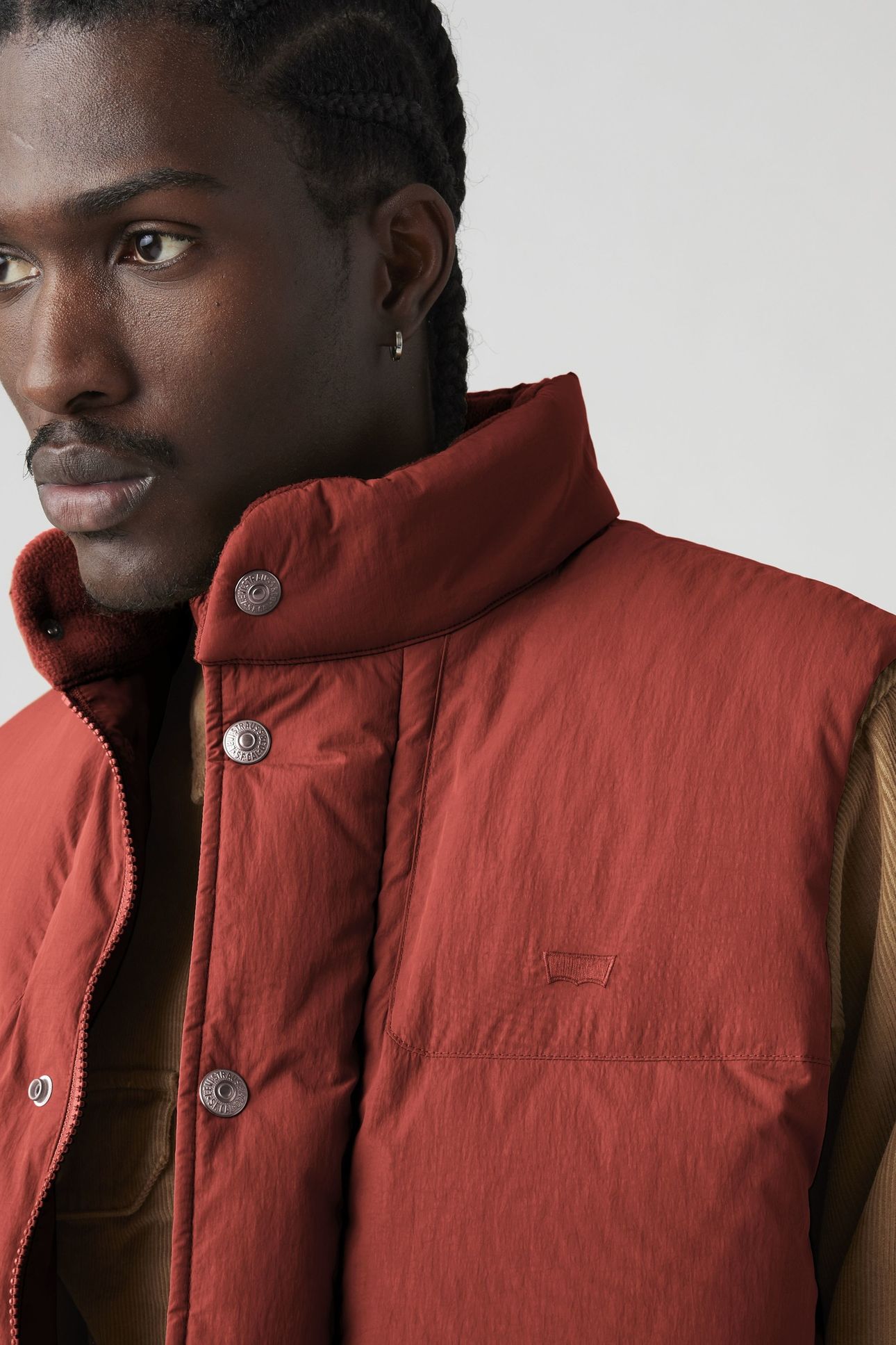 ROCKRIDGE VEST RUSSET BROWN 5