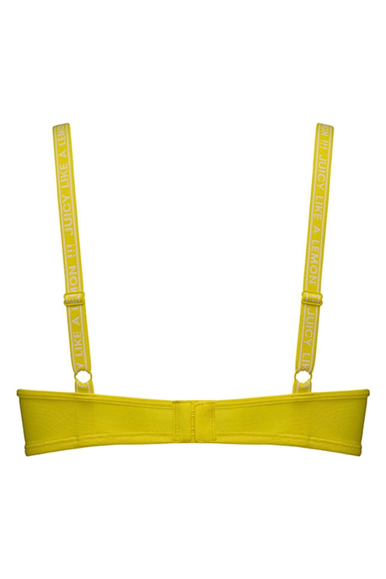 SPACE ODYSSEY CITRUS YELLOW LACE BALCONY BRA 4