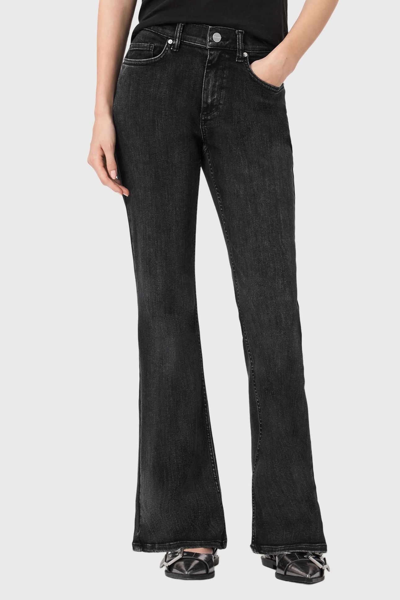 EMBER STRETCH JEAN WASHED BLACK 1