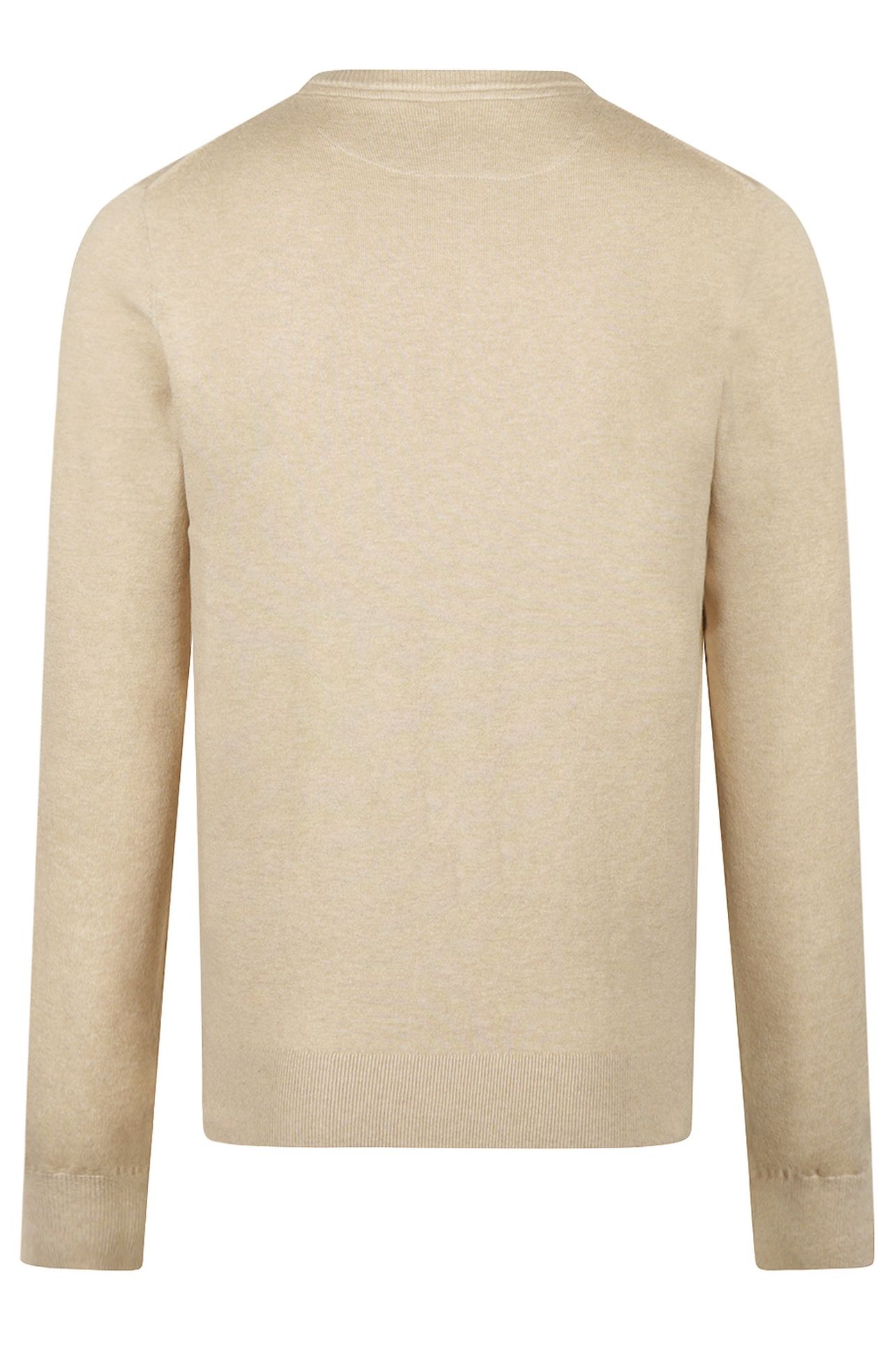 C-NECK SWEATER SAND 4