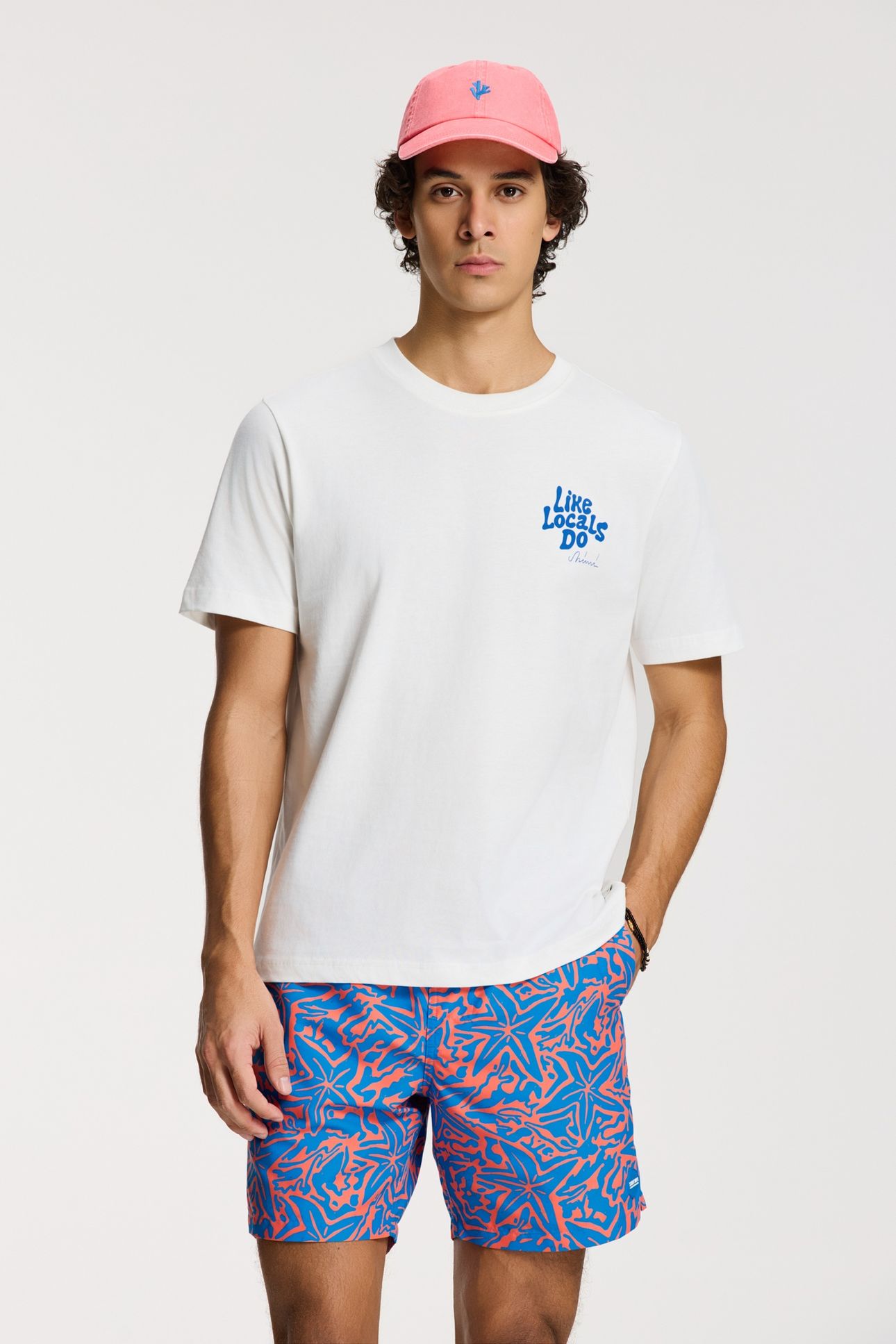 LIAM REGULAR T-SHIRT LIKE LOCALS DO WHITE 3