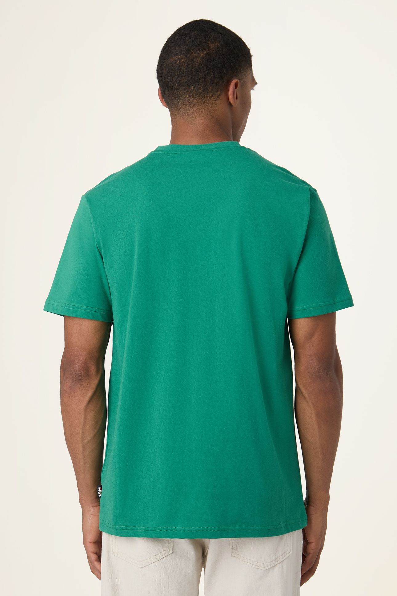 UNISEX VALSERA REGULAR BLOCKED T-SHIRT GREEN JACKET-EGRET 3