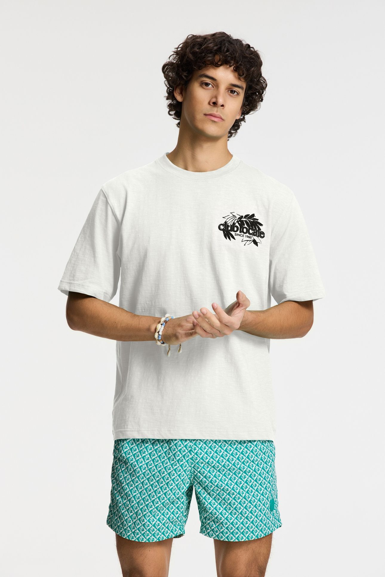 FINN RELAXED T-SHIRT CLUB LOCALE WHITE 1