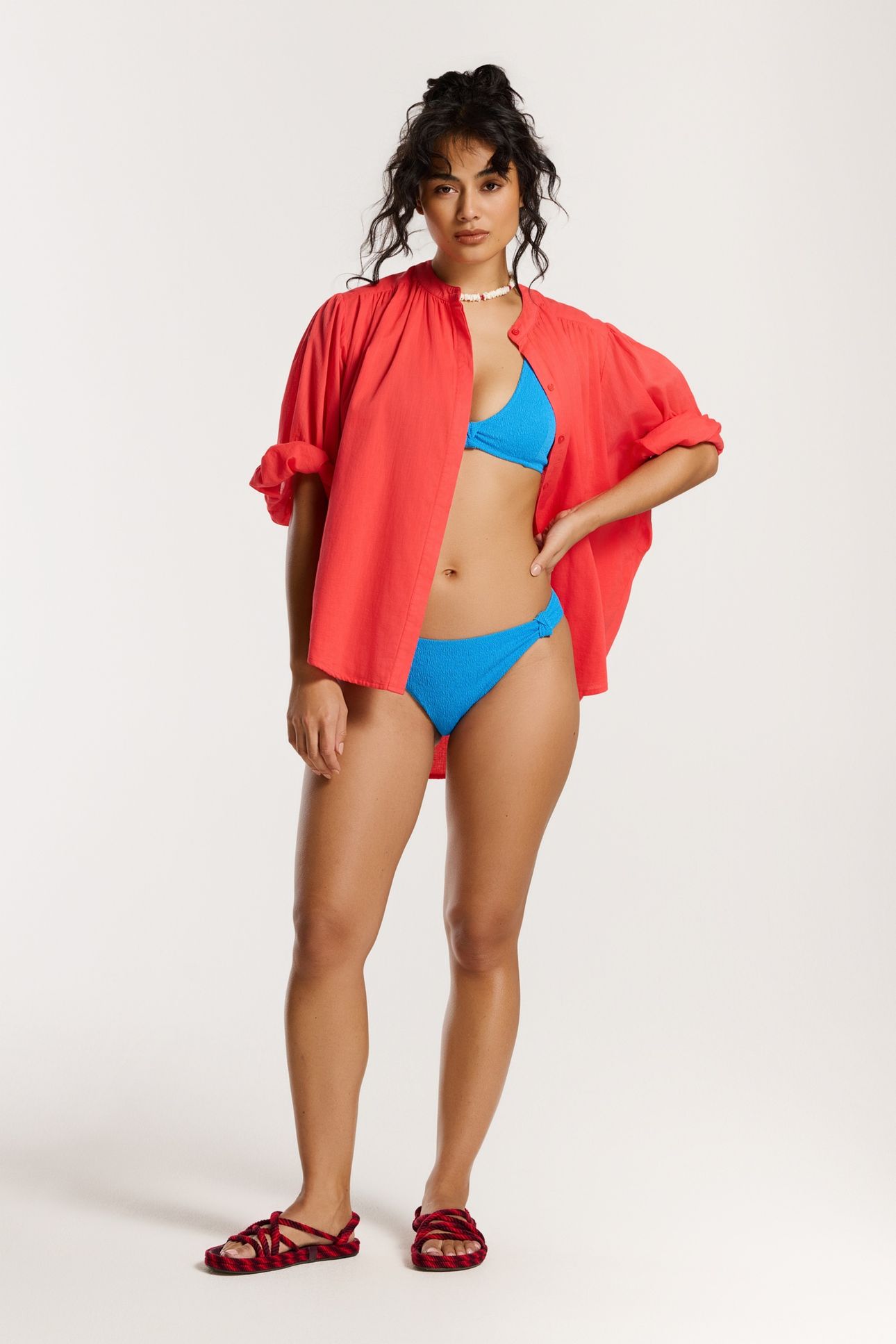 LANA BIKINI SET MADEIRA STRUCTURE BLUE MADEIRA STRUCTURE 2