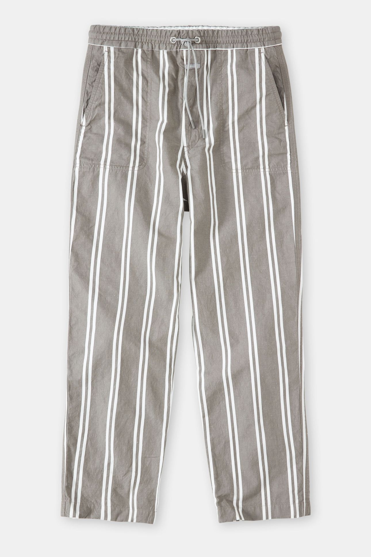 SAMSUN WIDE PANTS CHALK GREY 6