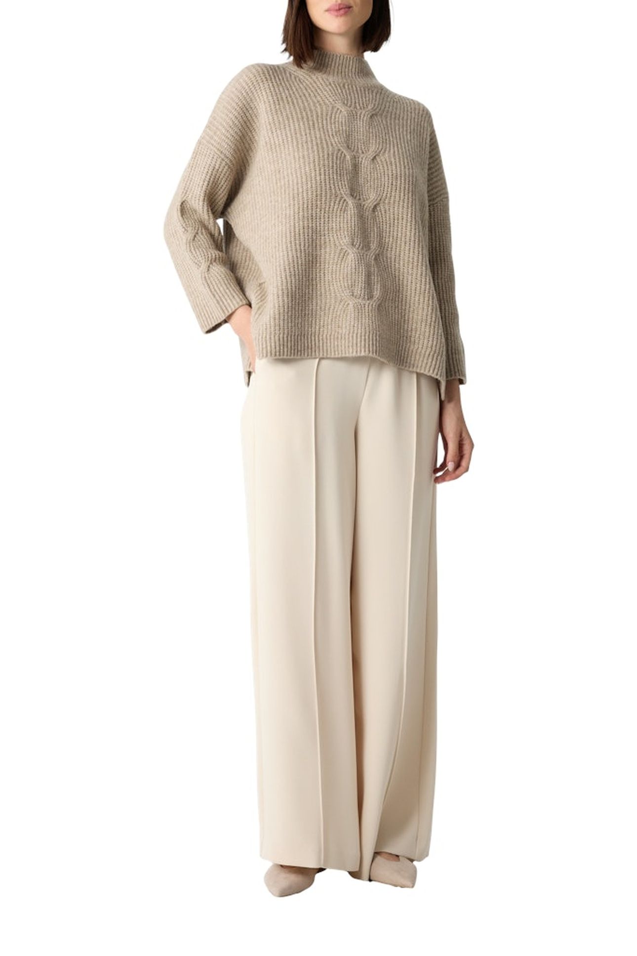 COMMA PULLOVER BROWN 2