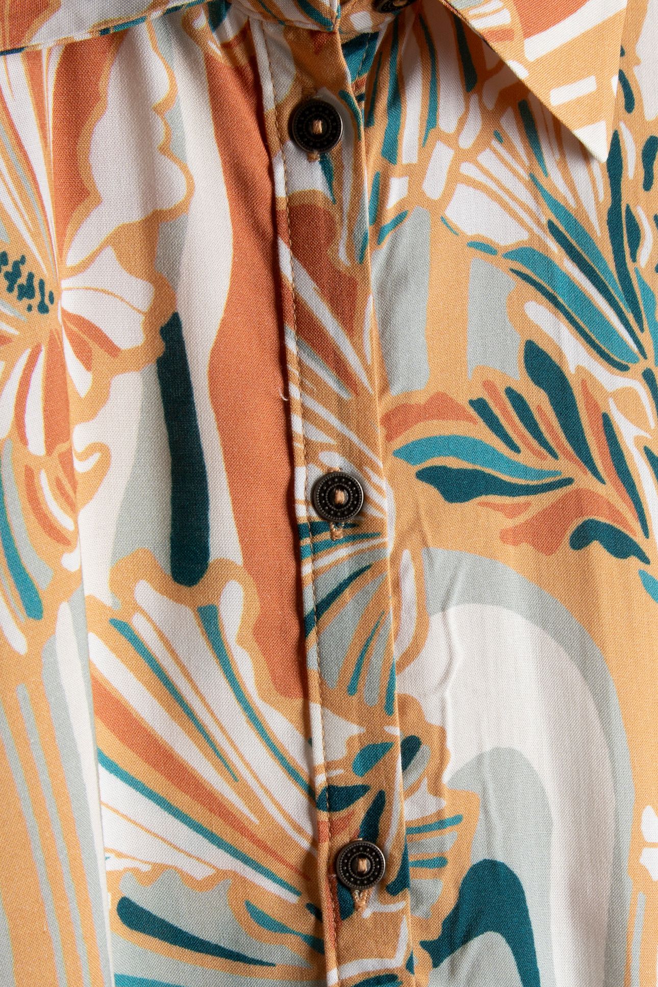 TUNIC NOELLE IN OFFWHITE WITH MARITIMO PRINT 4