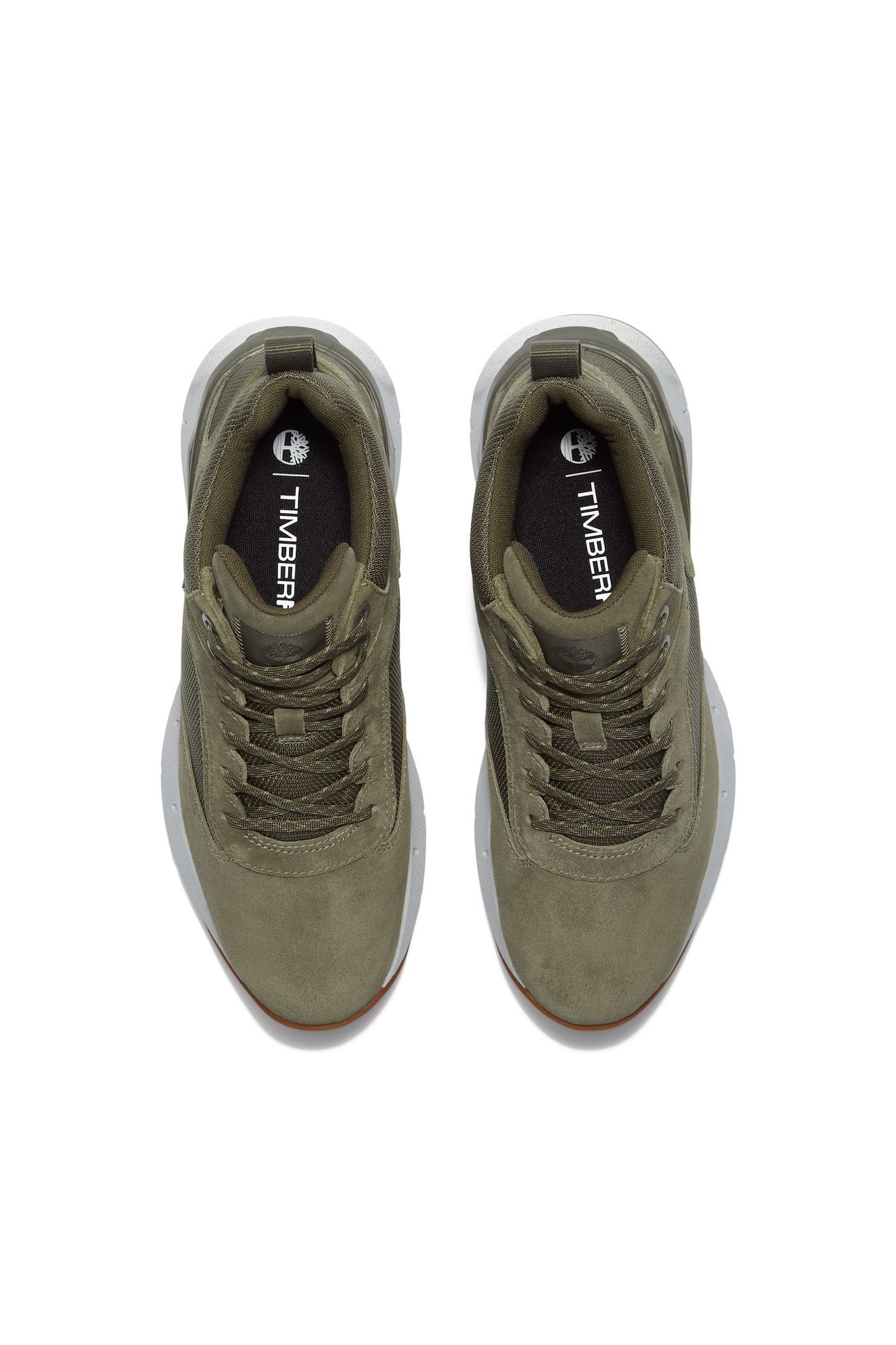 VOYAGER PARK MID LACE UP SNEAKER DARK GREEN SUEDE 8