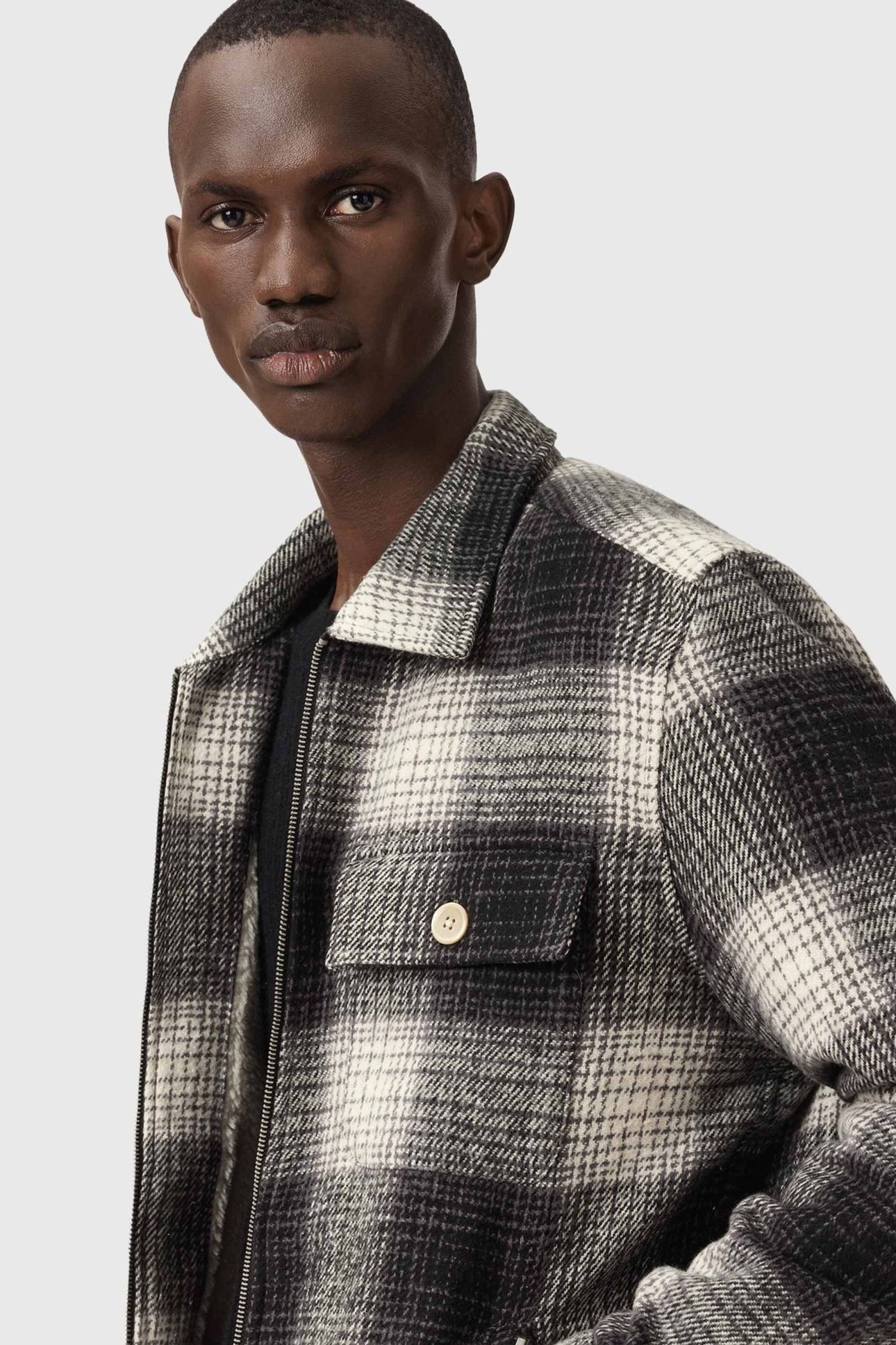 MATHESON JACKET BLACK/OFF WHITE 6
