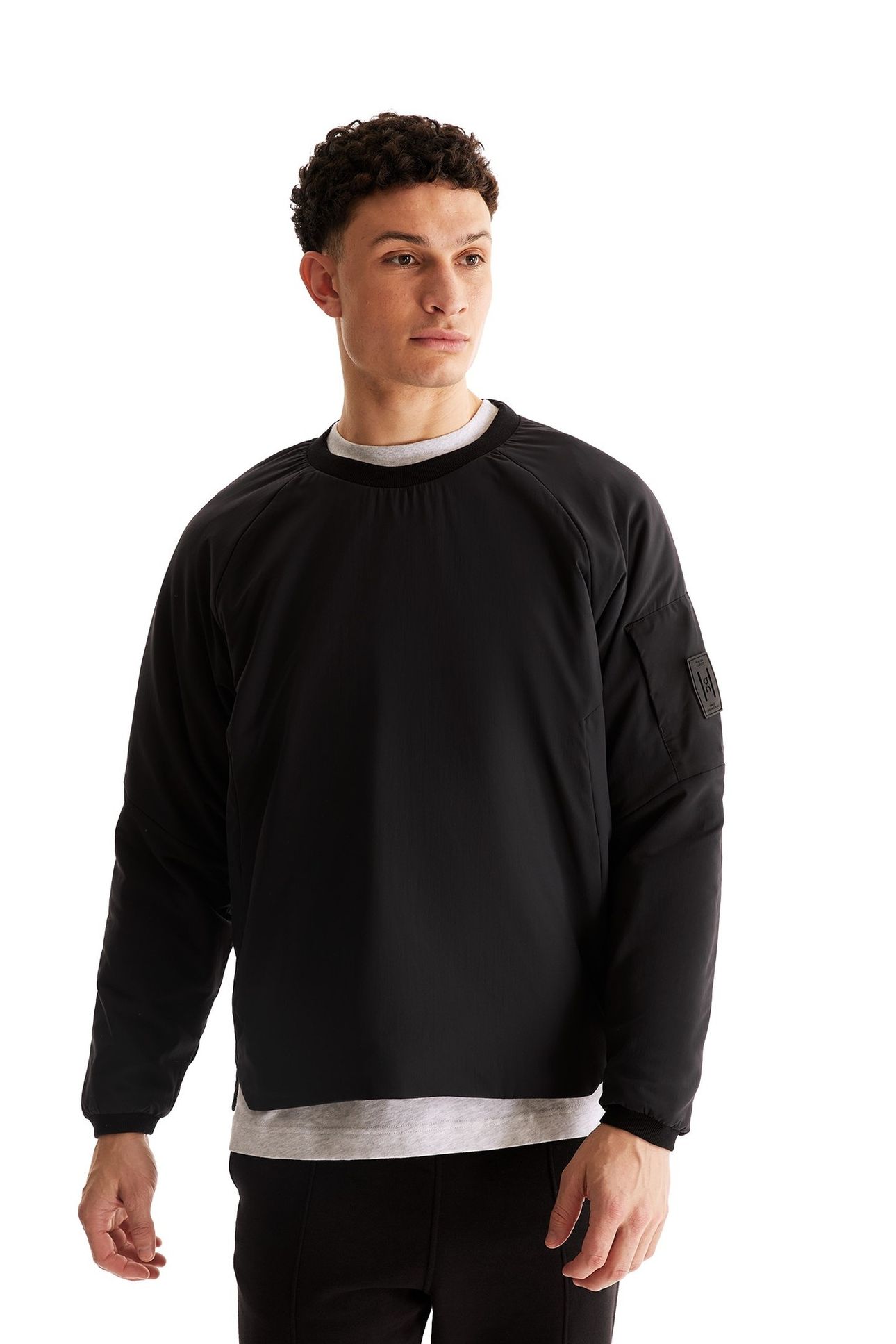 UNISEX STUDIO PULLOVER 1 U BLACK 3