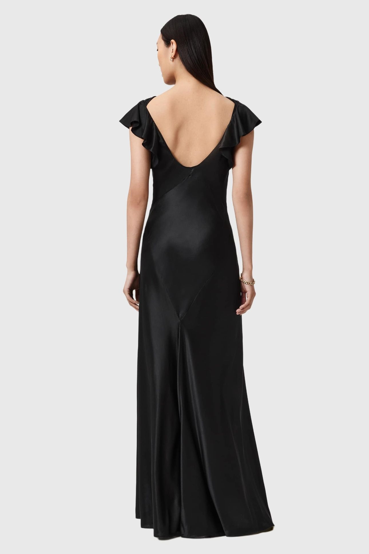 FLORA DRESS BLACK 5