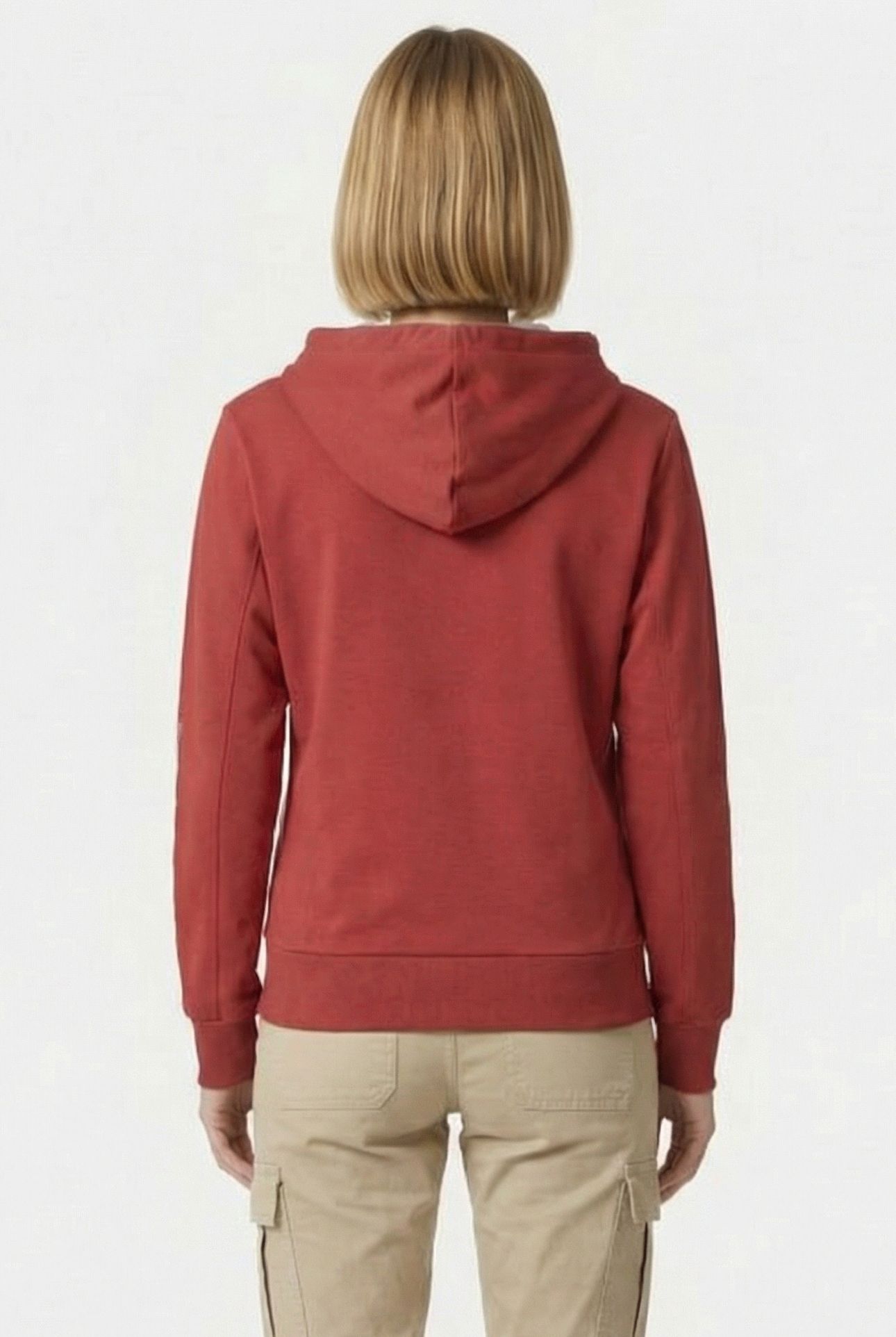 UNISEX TL HOODED JACKET RED 4
