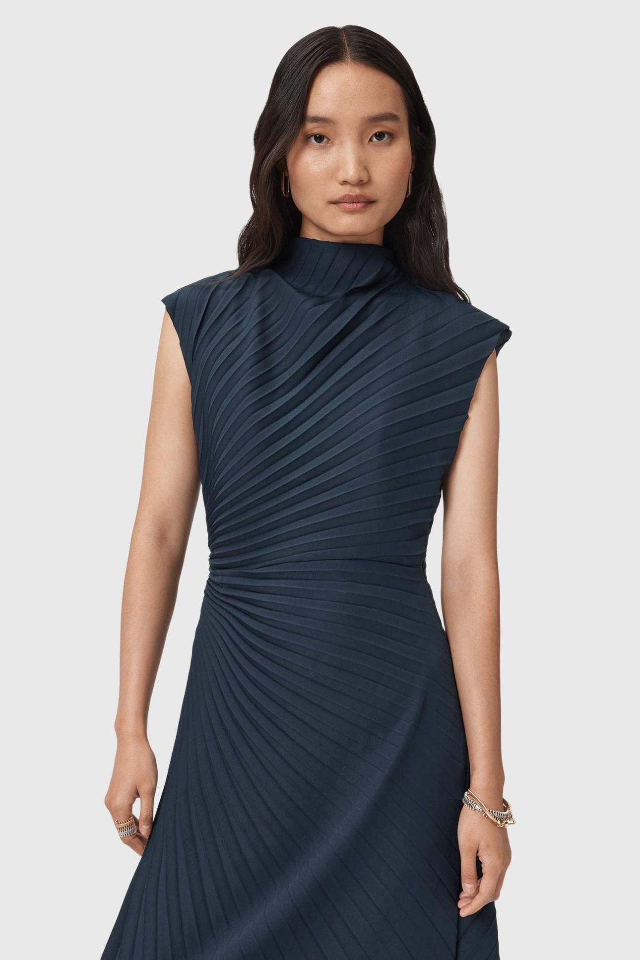 RAYANNA DRESS COLLEGIATE BLUE 1