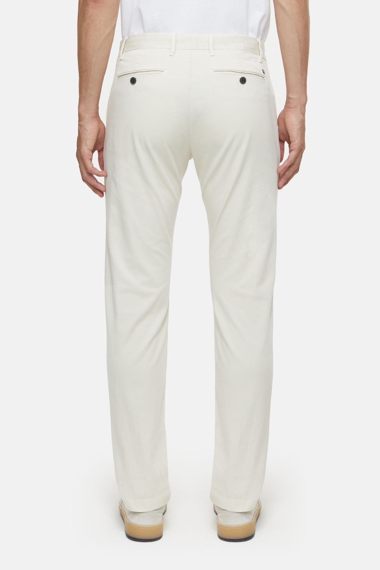 CLIFTON SLIM PANTS LIME BEIGE 2