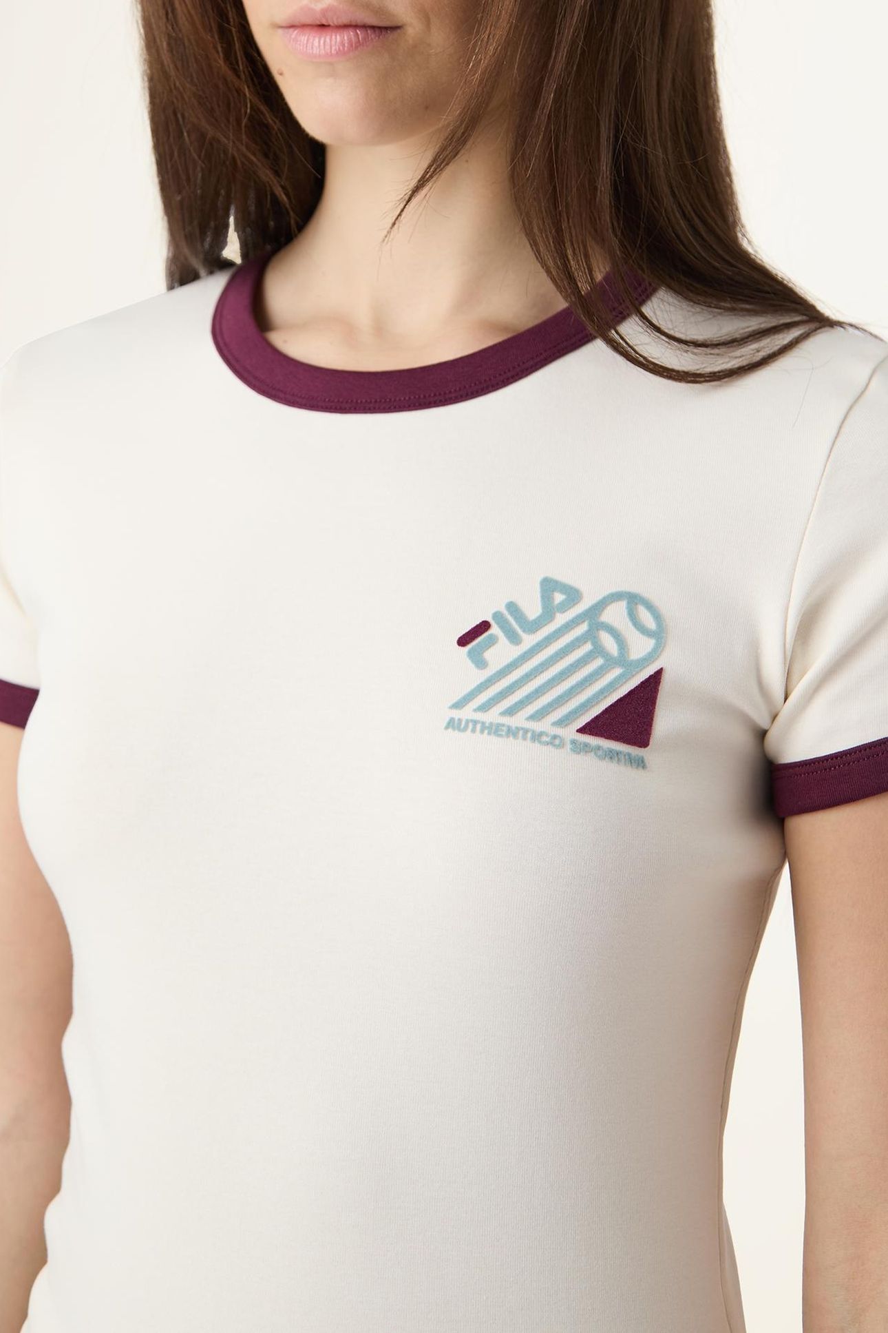 BELLANO SLIM RINGER T-SHIRT EGRET 6