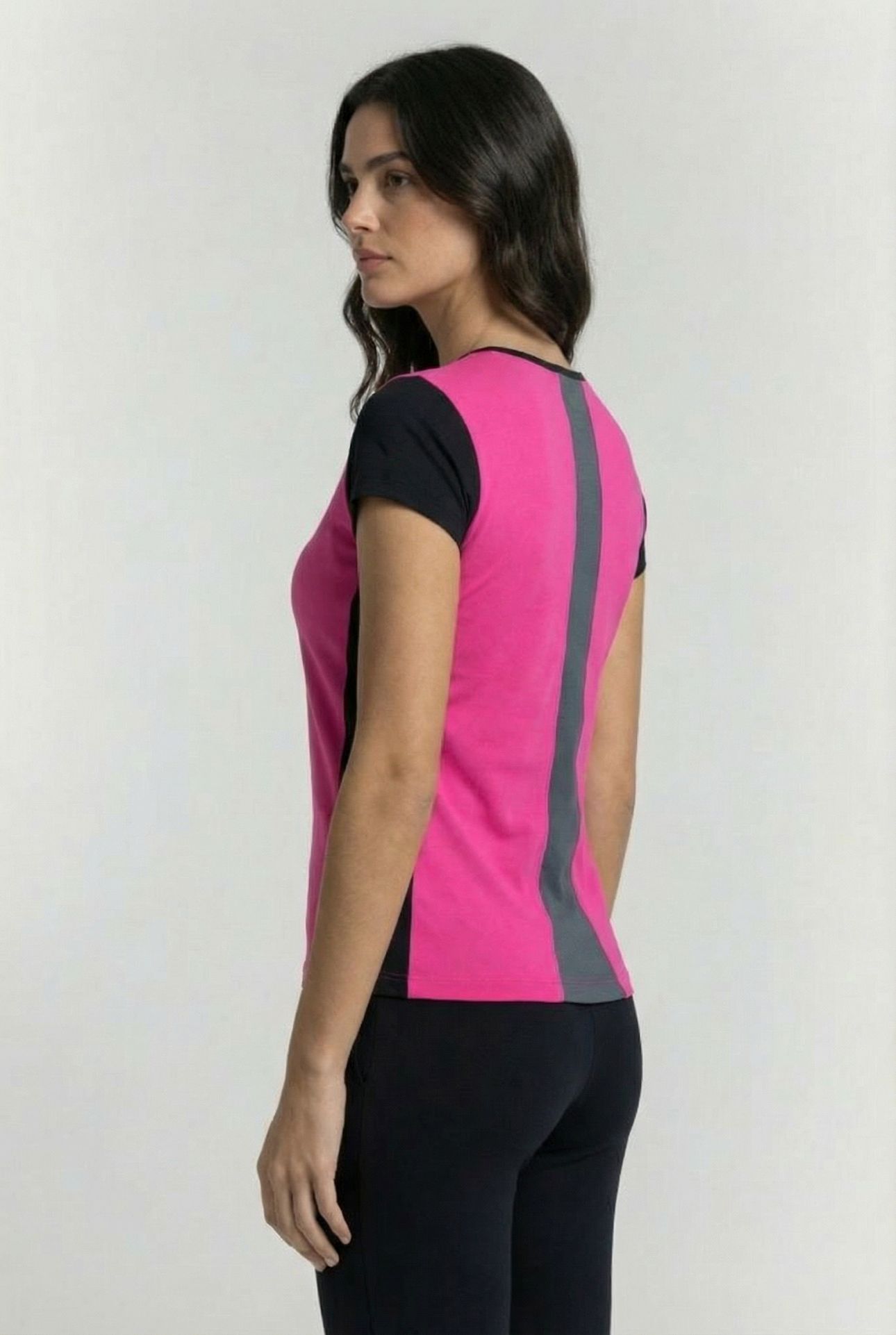 W PERF REVO T-SHIRT FRESIA ROSE BLACK 3