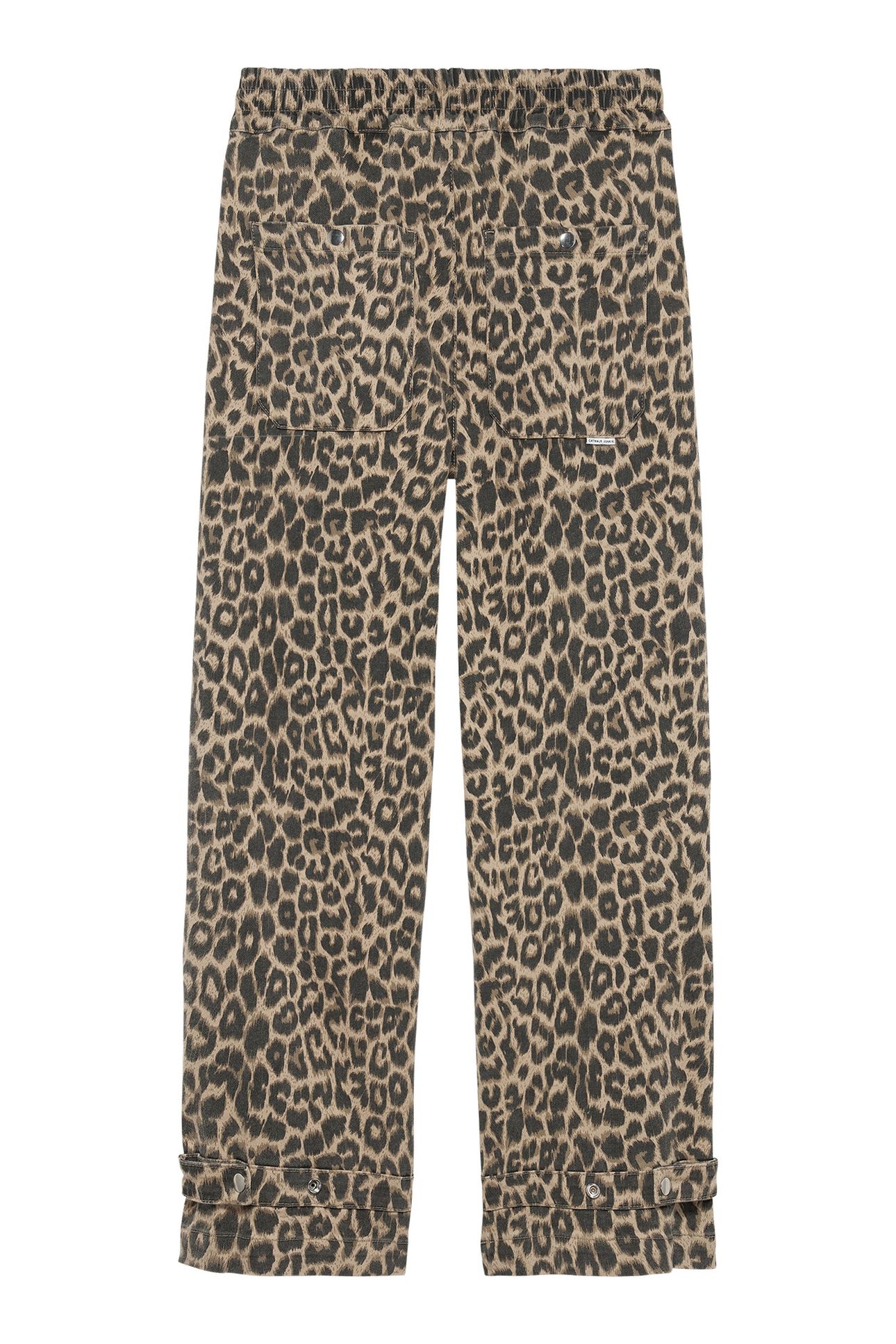 LEOPARD TROUSERS SESAME 5