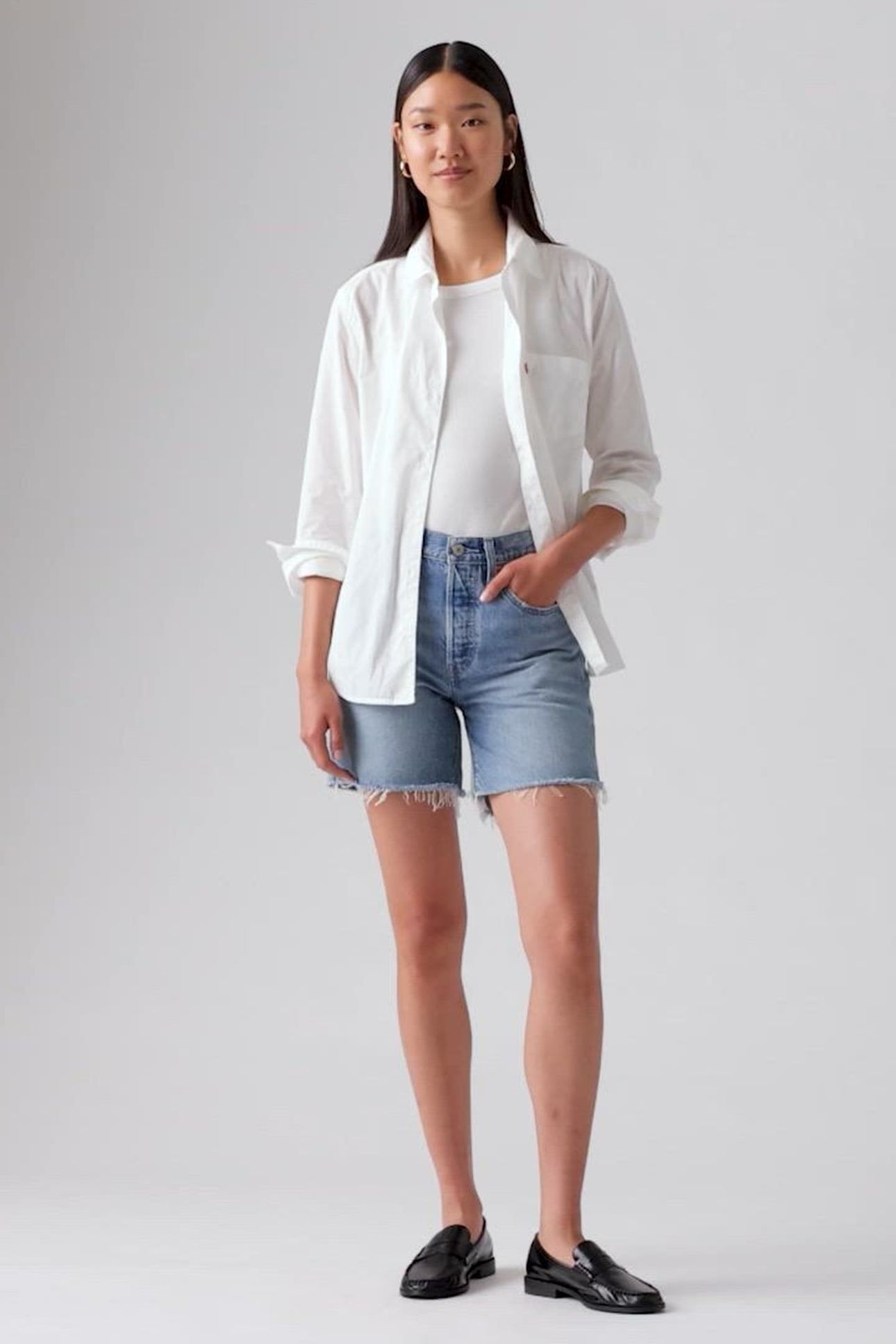 501 MID THIGH SHORT LW FUN FLARE LIGHTW 3
