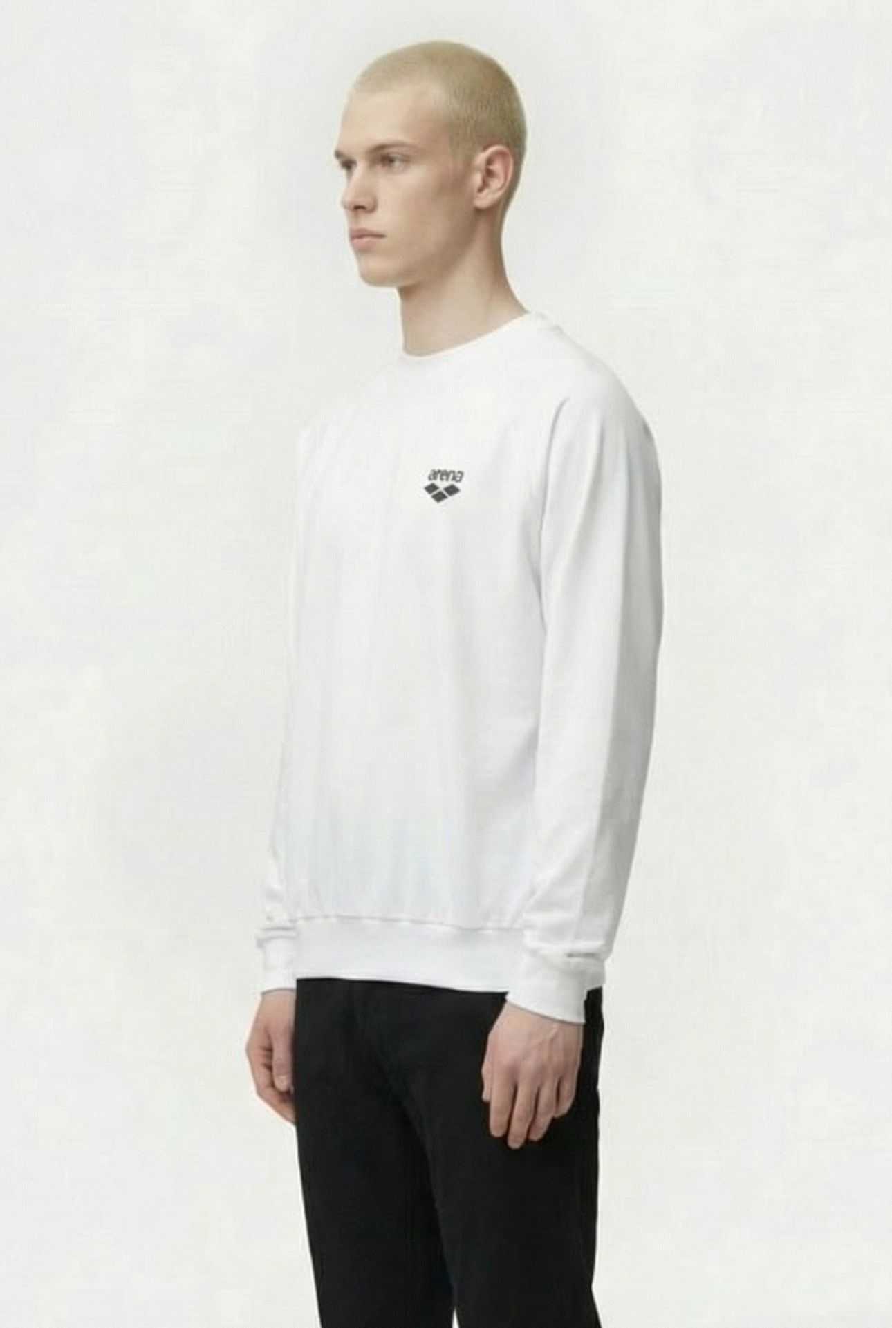 MEN'S CREW SWEAT MPH WHITE 3