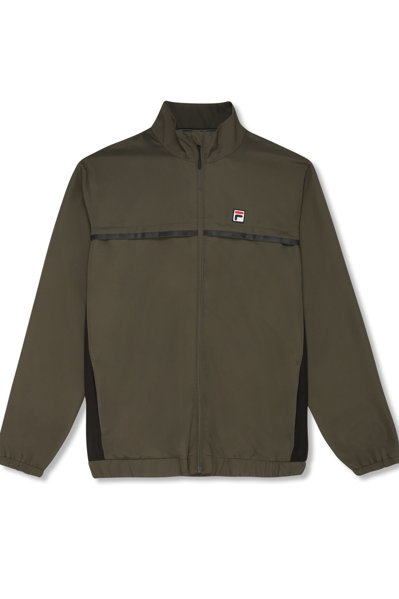 SAN SIRO REGULAR BLOCKED WOVEN TRACK JACKET BLACK 5