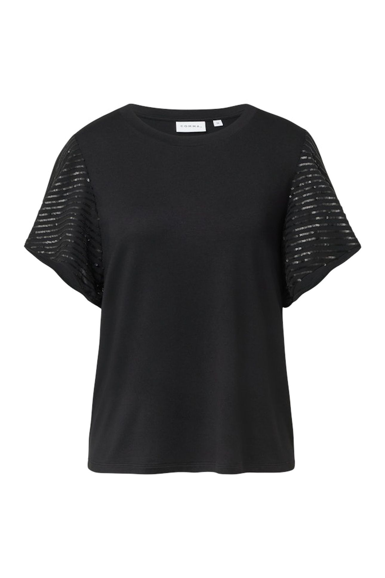 COMMA T-SHIRTS BLACK 4