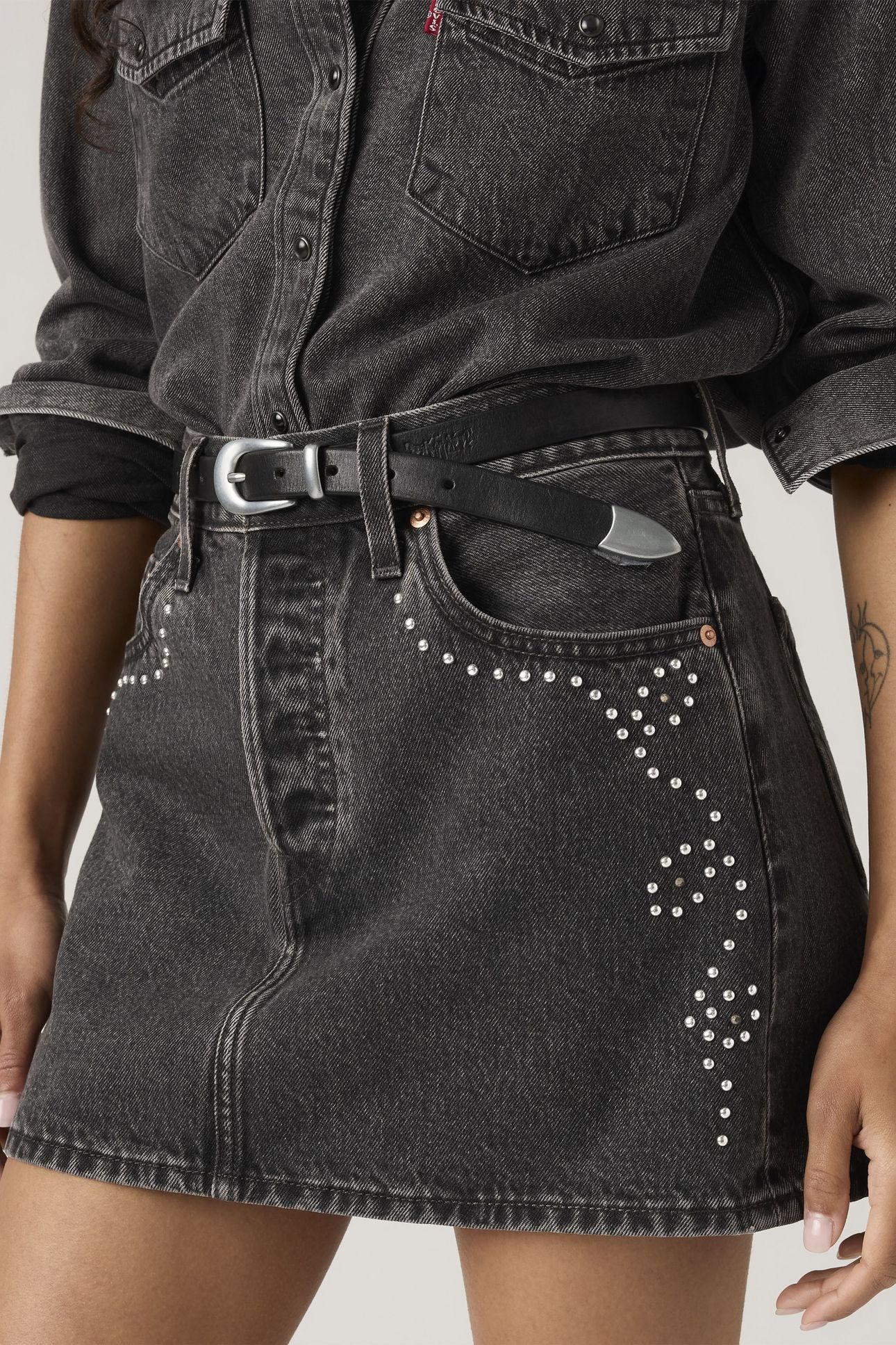 ICON SKIRT BEJEWELED SKIRT 6