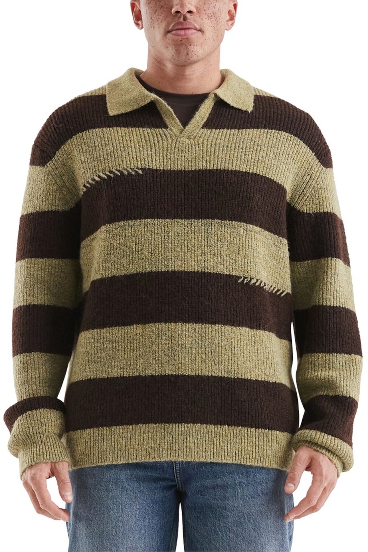 S.OLIVER-QS PULLOVER GREEN 2