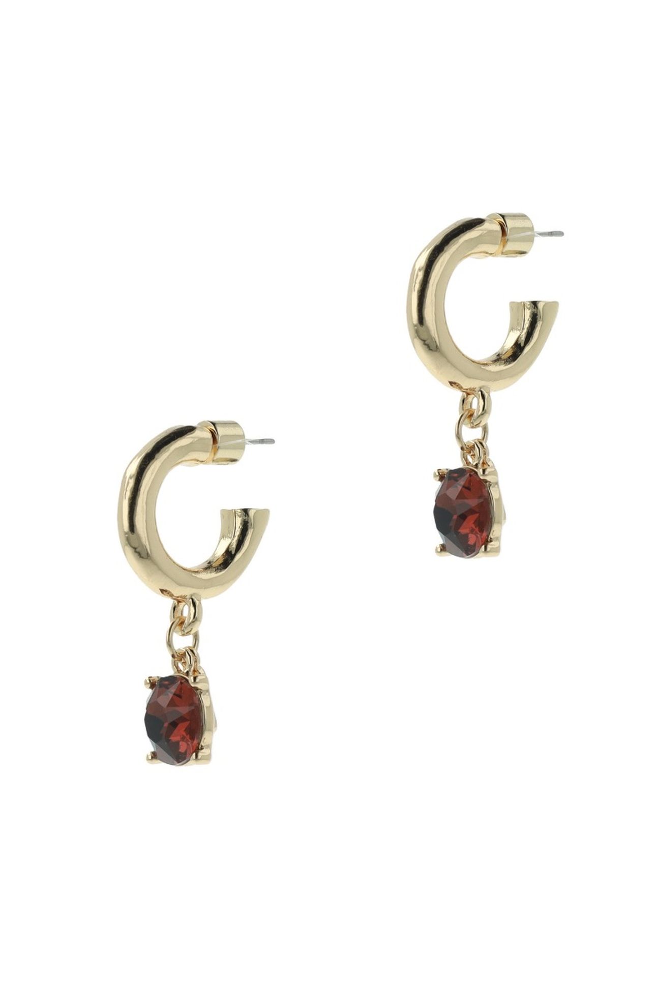 BURGUNDY HOOPS 2
