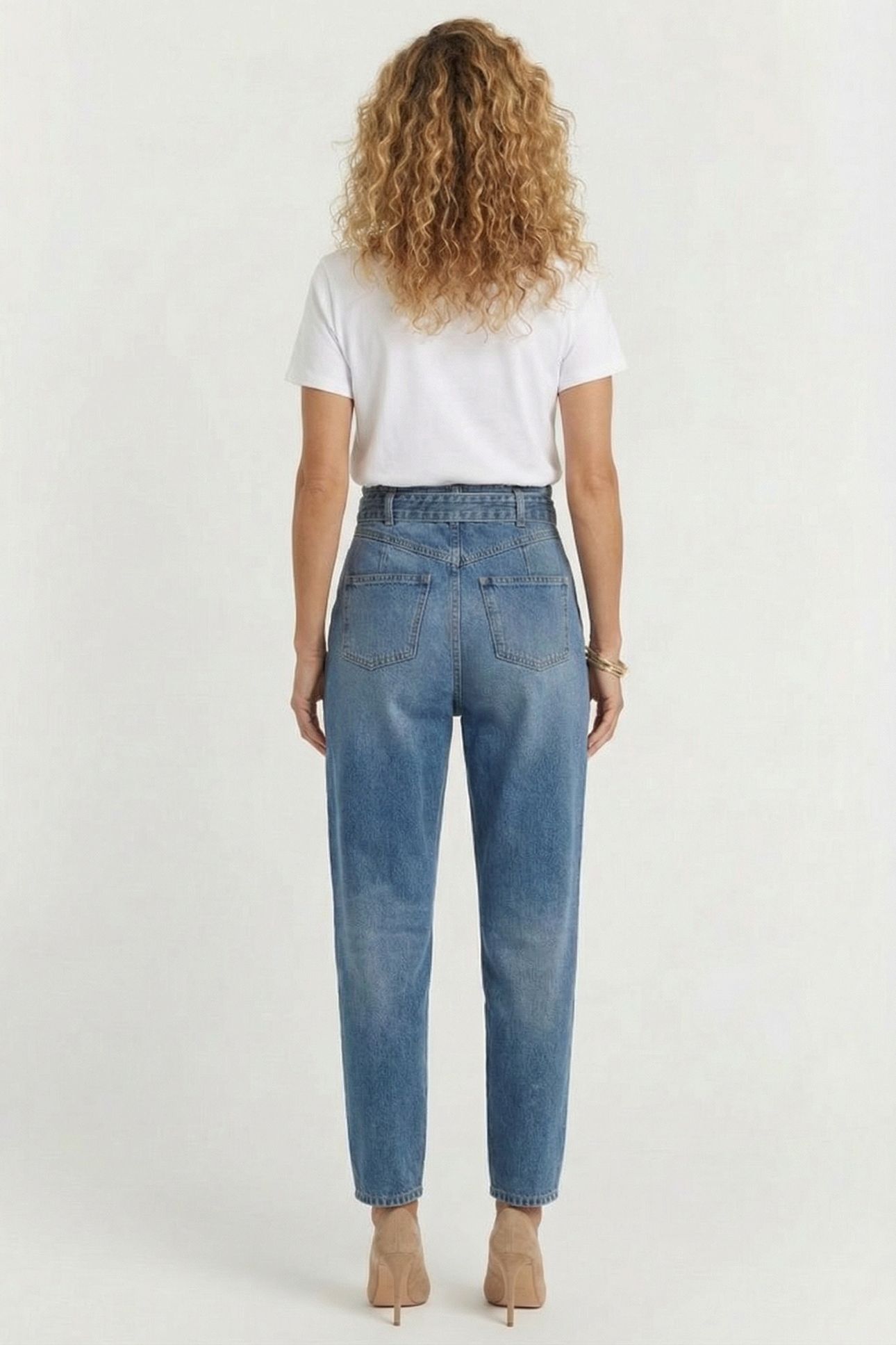 INDIOSPE TROUSER MID BLUE USED 2